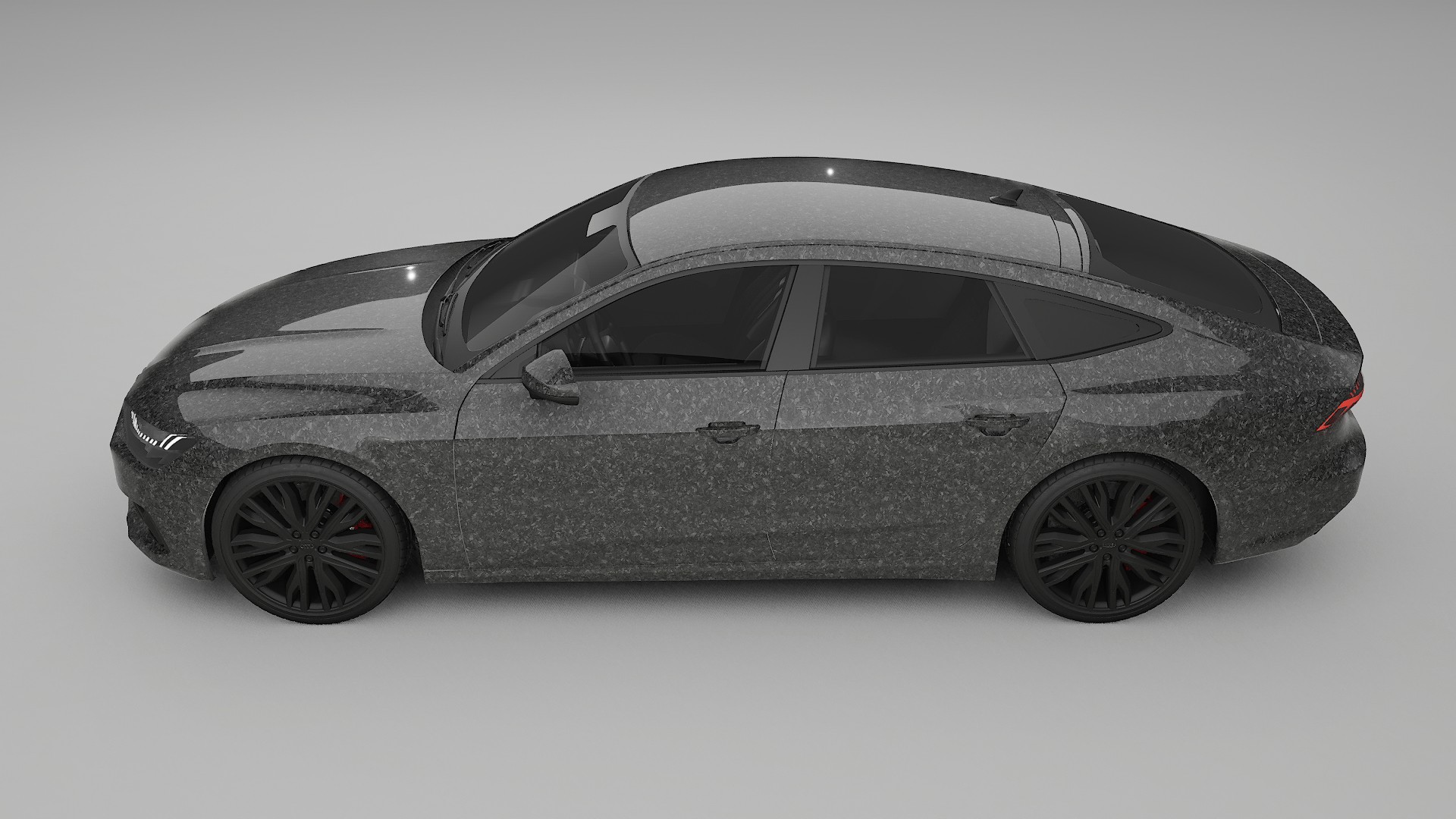 Audi A7 C8 Sportback prefacelift pre LCI TPU Lakbeschermingsfolie | FORGED S Kleurveranderende PPF – Volledig Voorgesneden Kit