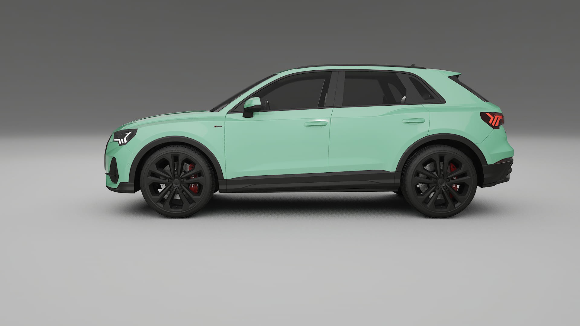 Audi Q3 S Line F3 TPU Lakbeschermingsfolie | DUSTY Kleurveranderende PPF – Volledig Voorgesneden Kit