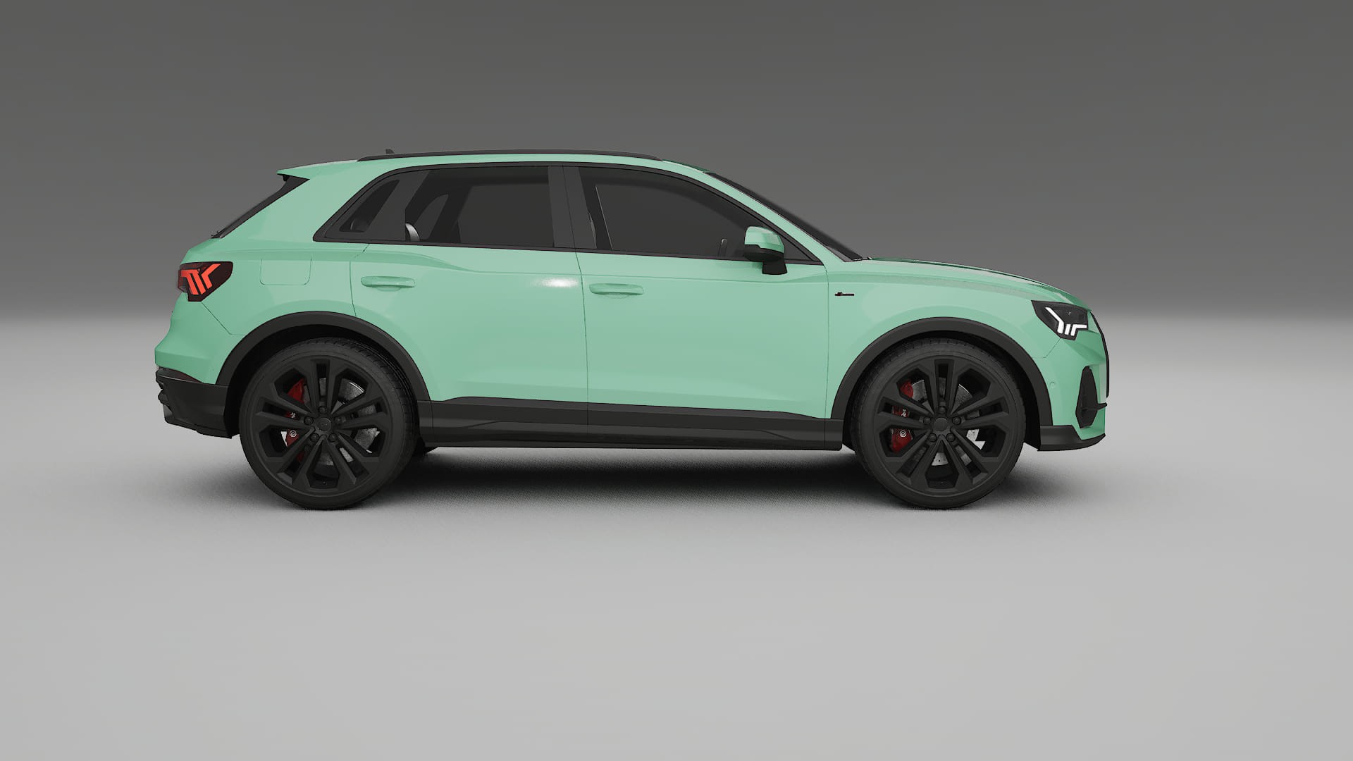 Audi Q3 S Line F3 TPU Lakbeschermingsfolie | DUSTY Kleurveranderende PPF – Volledig Voorgesneden Kit
