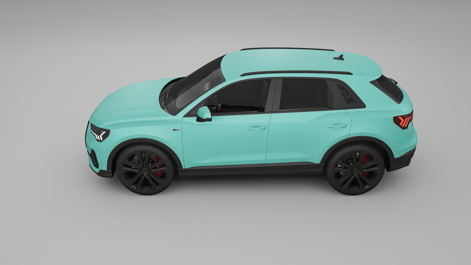 Audi Q3 S Line F3 TPU Lakbeschermingsfolie | FROST Kleurveranderende PPF – Volledig Voorgesneden Kit