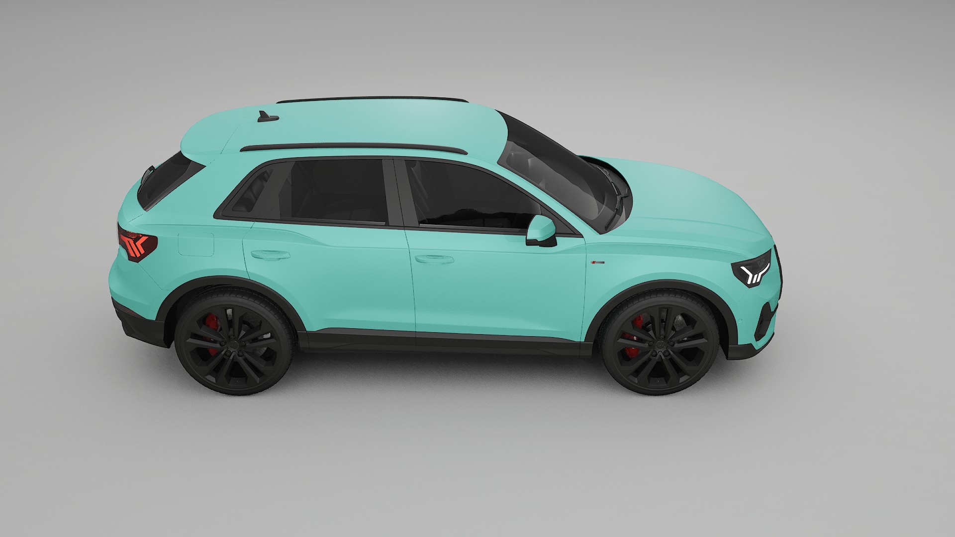 Audi Q3 S Line F3 TPU Lakbeschermingsfolie | FROST Kleurveranderende PPF – Volledig Voorgesneden Kit