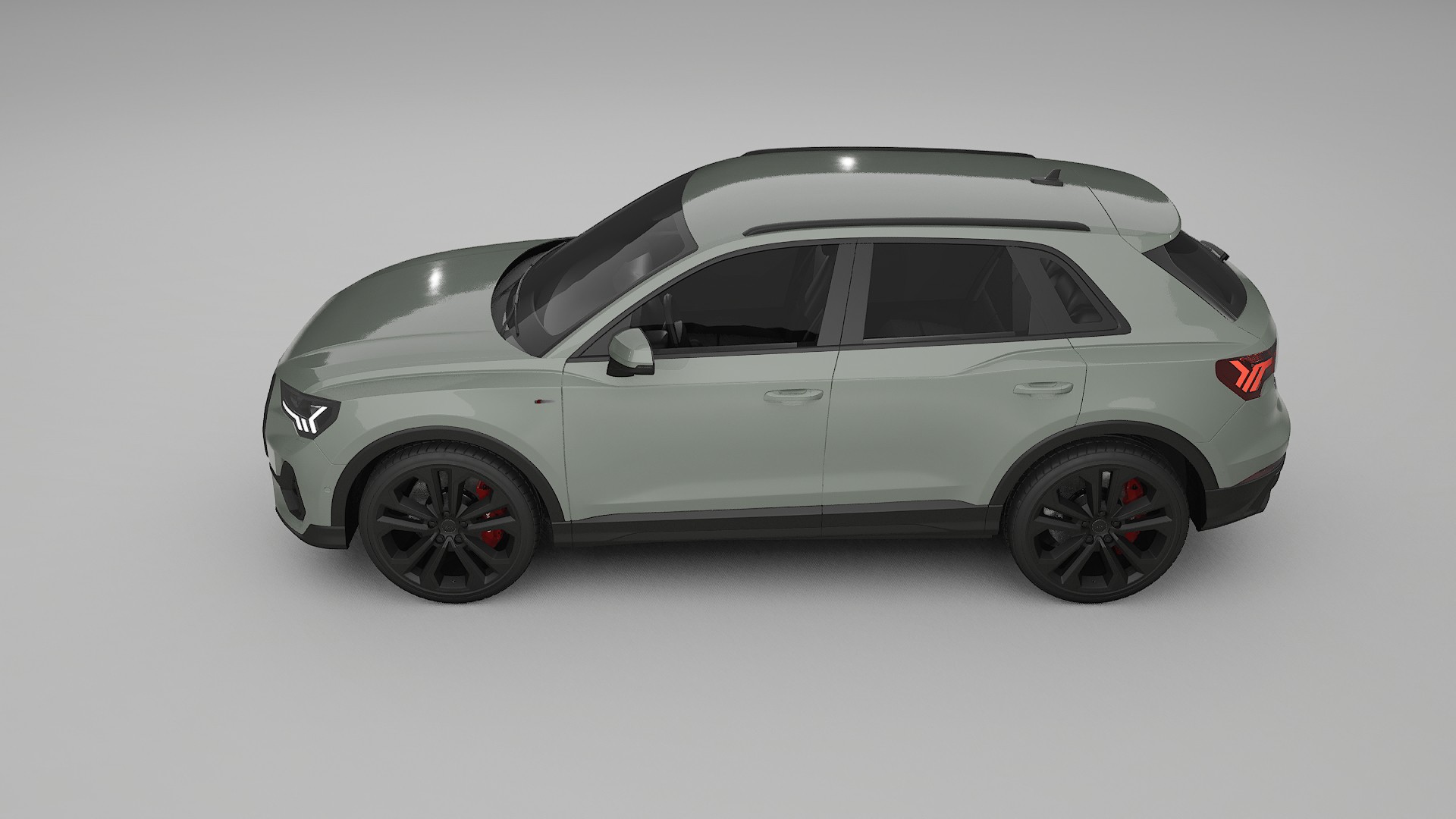 Audi Q3 S Line F3 TPU Lakbeschermingsfolie | SLATE Kleurveranderende PPF – Volledig Voorgesneden Kit