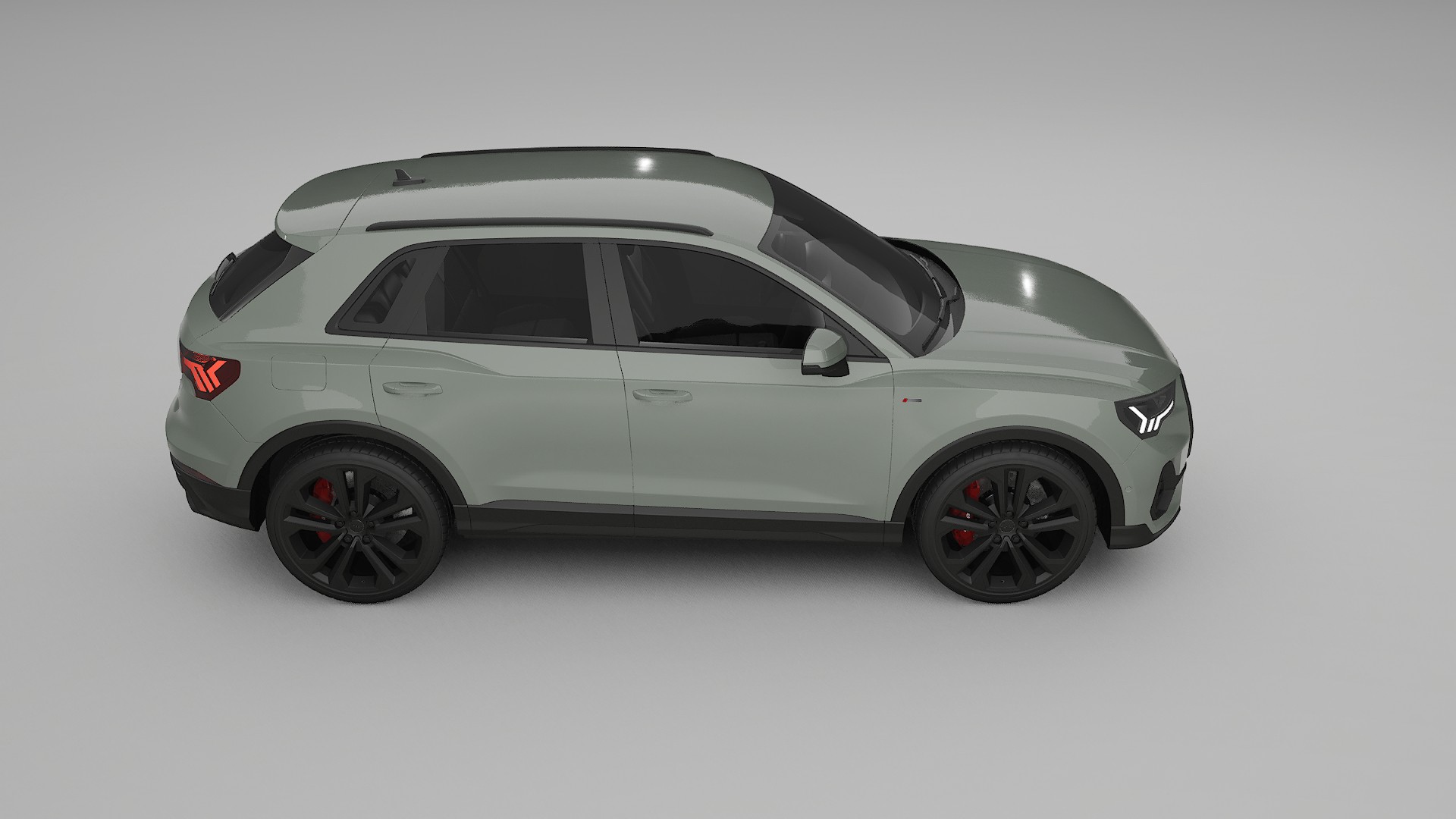 Audi Q3 S Line F3 TPU Lakbeschermingsfolie | SLATE Kleurveranderende PPF – Volledig Voorgesneden Kit