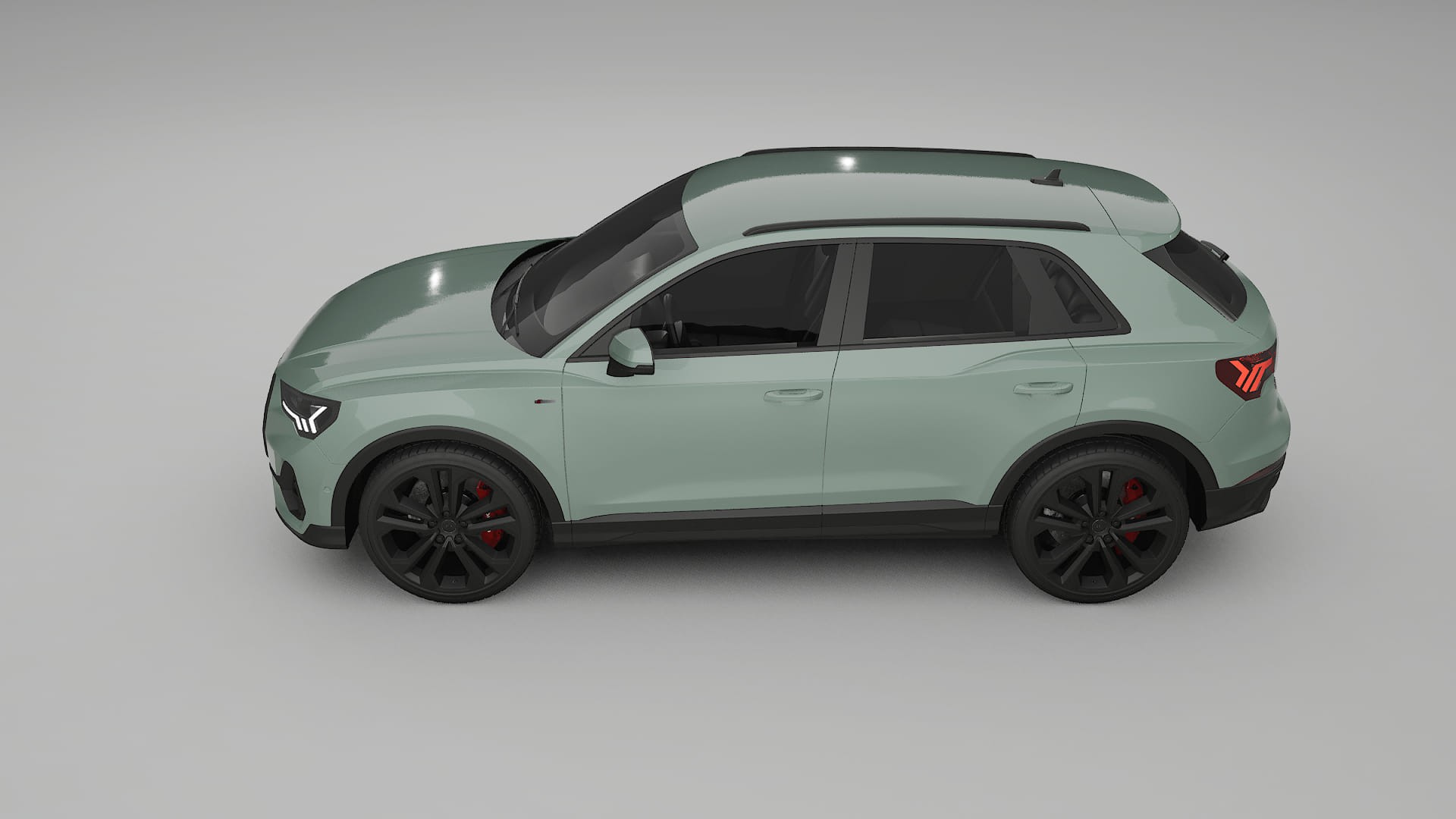 Audi Q3 S Line F3 TPU Lakbeschermingsfolie | CINDER Kleurveranderende PPF – Volledig Voorgesneden Kit