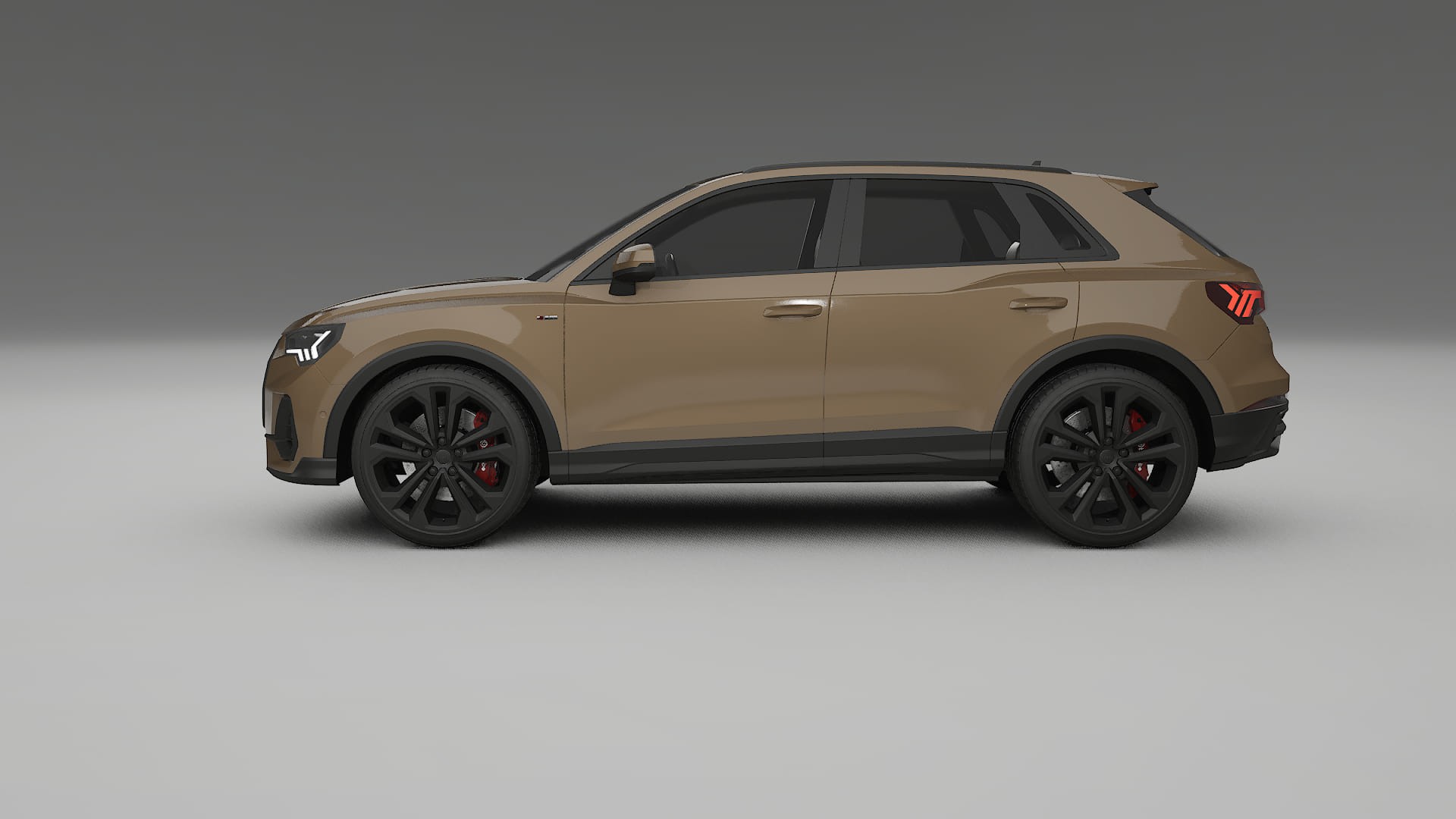Audi Q3 S Line F3 TPU Lakbeschermingsfolie | SAHARA Kleurveranderende PPF – Volledig Voorgesneden Kit
