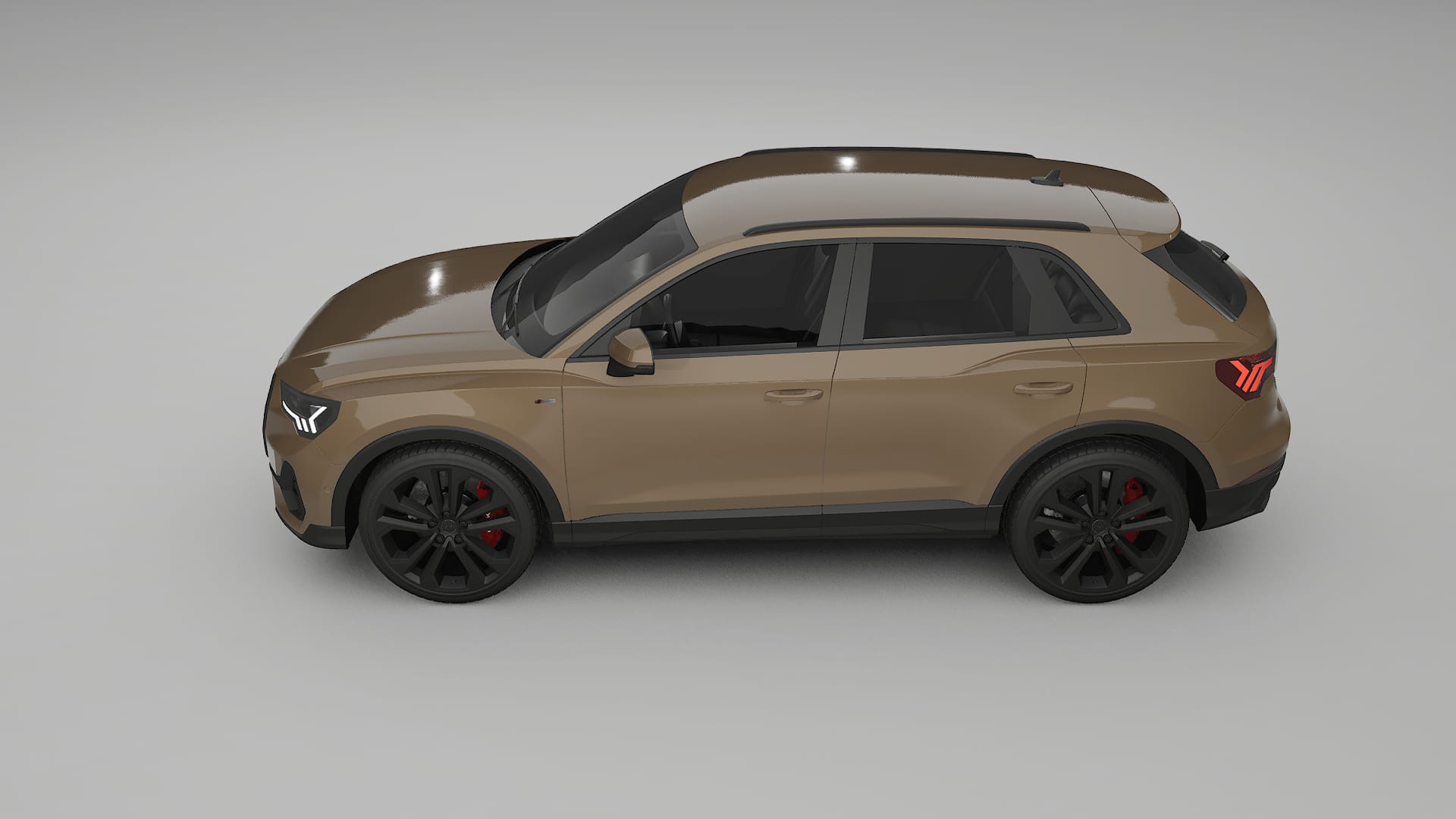 Audi Q3 S Line F3 TPU Lakbeschermingsfolie | SAHARA Kleurveranderende PPF – Volledig Voorgesneden Kit