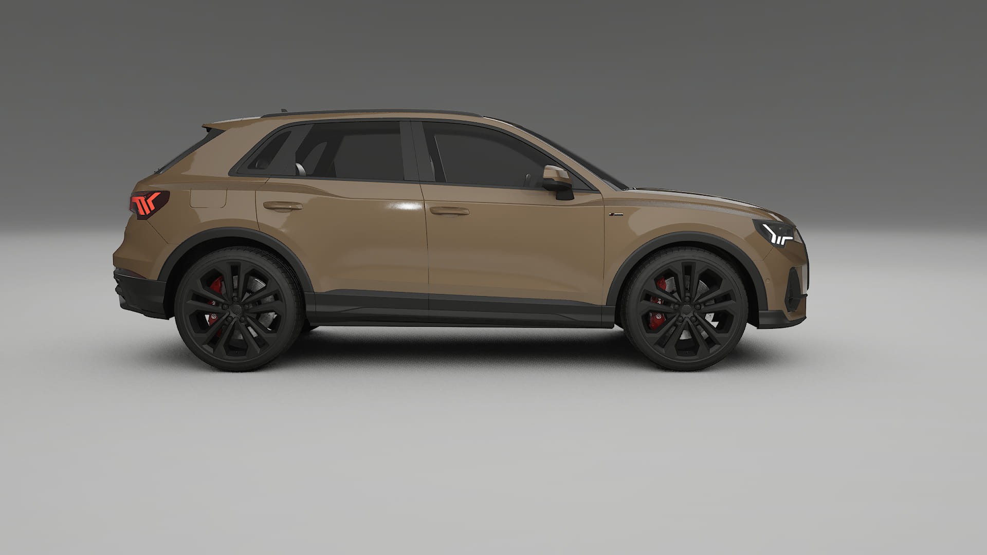 Audi Q3 S Line F3 TPU Lakbeschermingsfolie | SAHARA Kleurveranderende PPF – Volledig Voorgesneden Kit