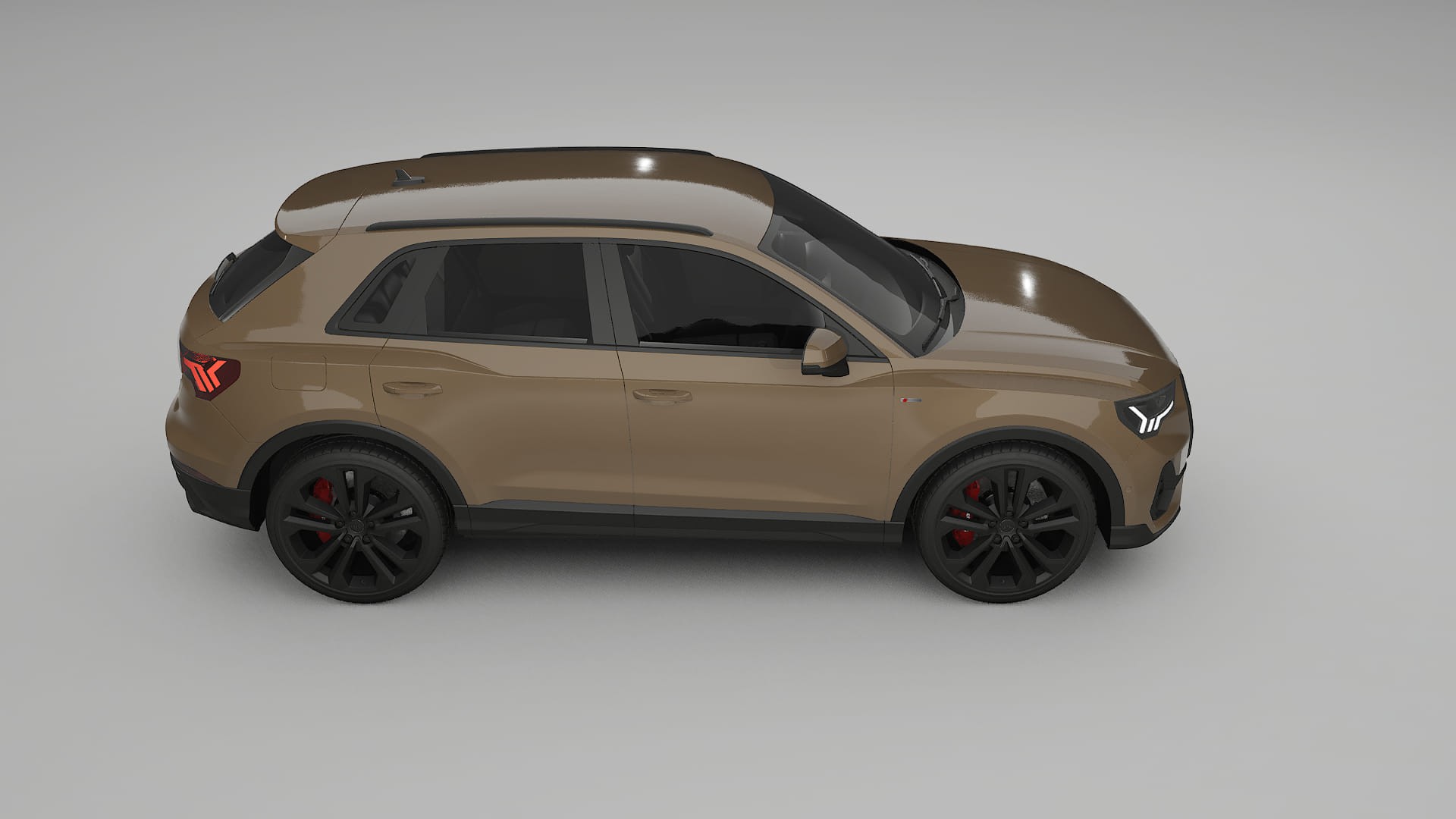 Audi Q3 S Line F3 TPU Lakbeschermingsfolie | SAHARA Kleurveranderende PPF – Volledig Voorgesneden Kit