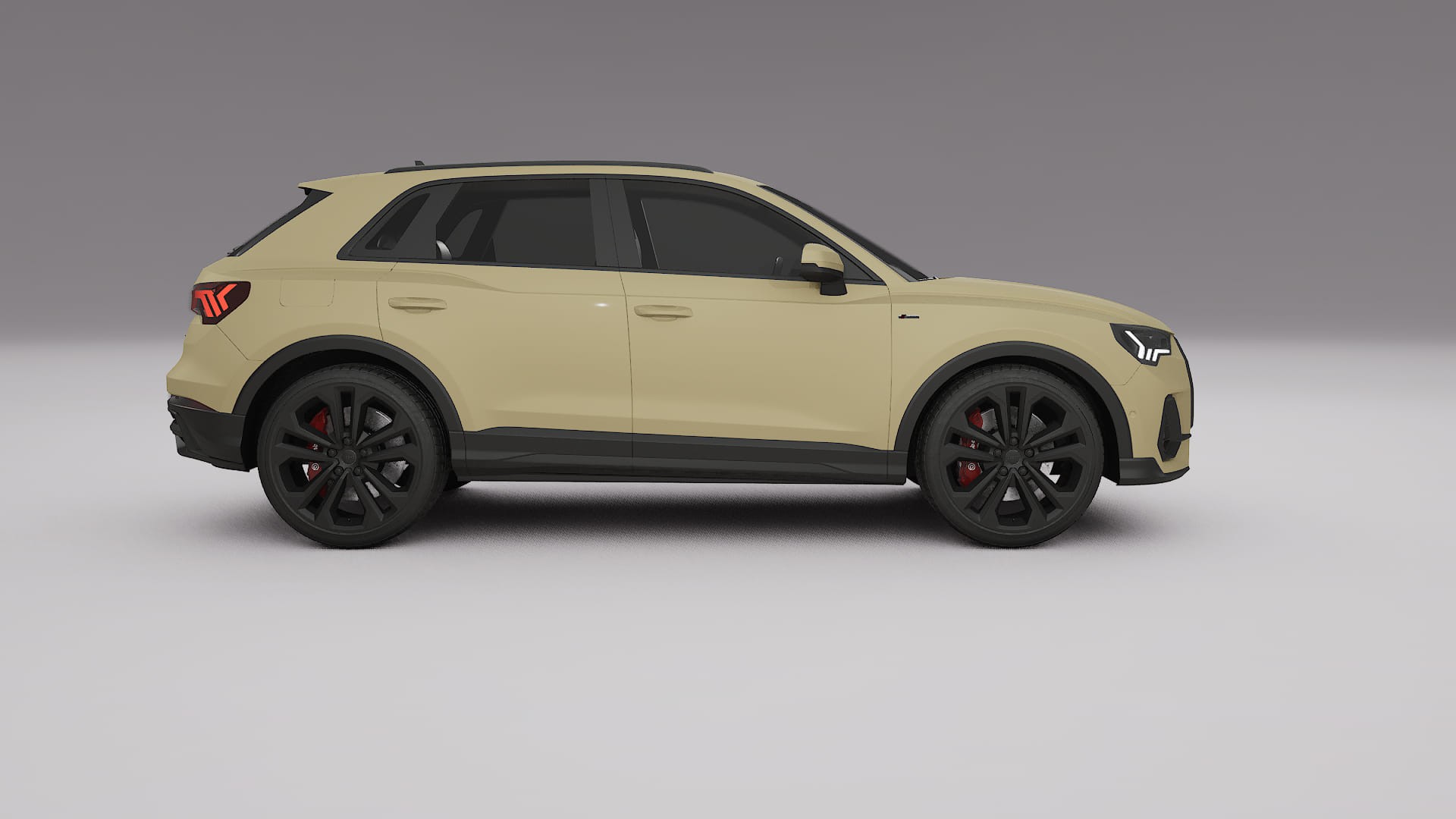 Audi Q3 S Line F3 TPU Lakbeschermingsfolie | SAND Kleurveranderende PPF – Volledig Voorgesneden Kit