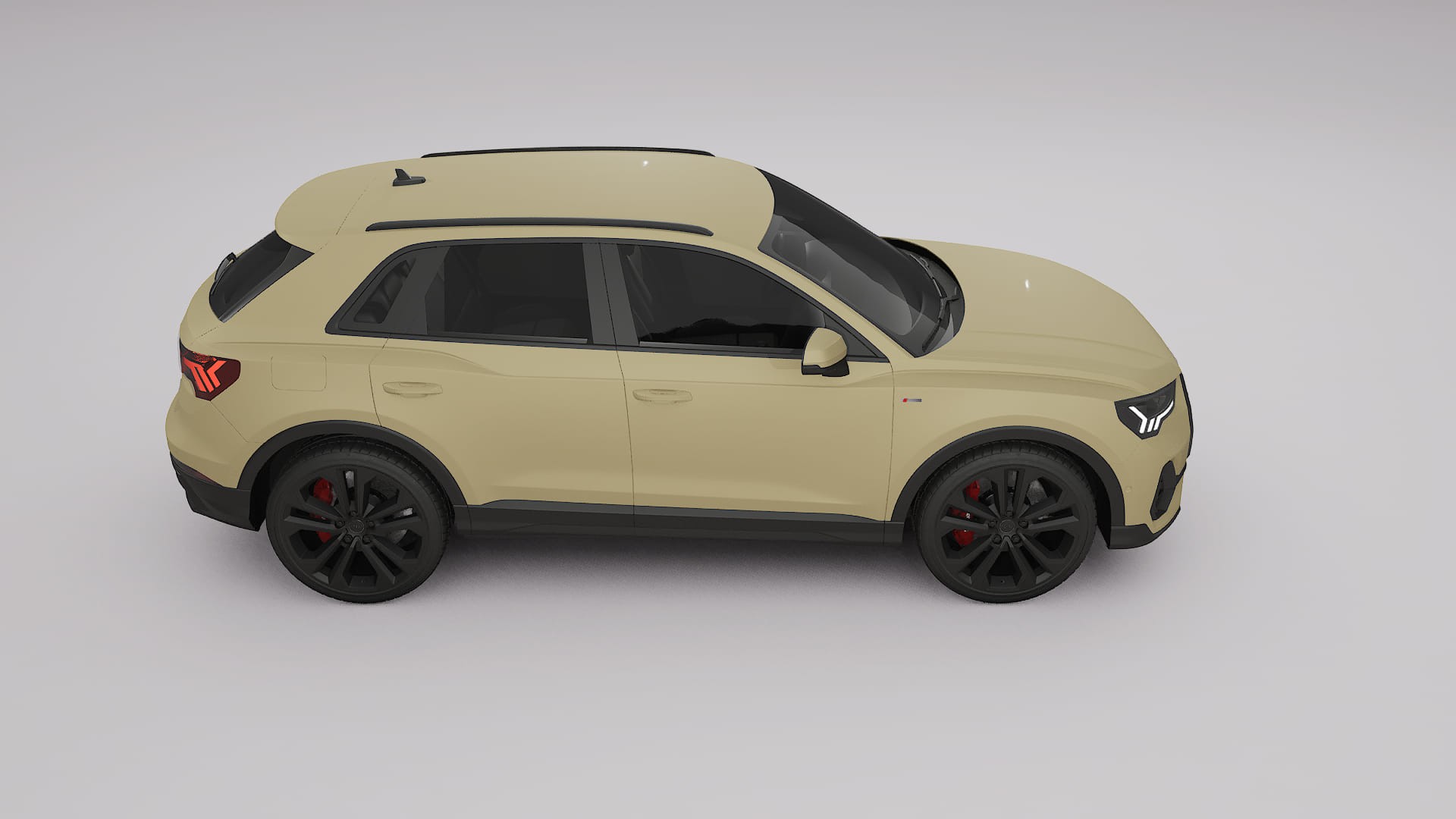 Audi Q3 S Line F3 TPU Lakbeschermingsfolie | SAND Kleurveranderende PPF – Volledig Voorgesneden Kit