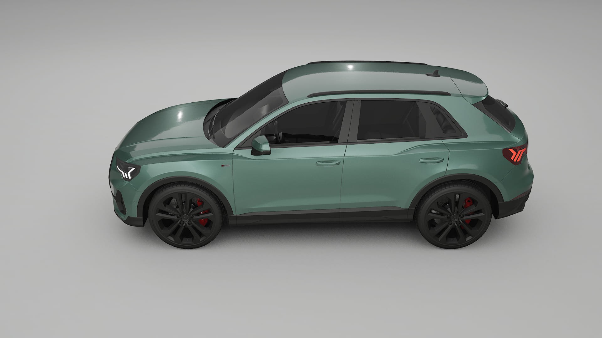 Audi Q3 S Line F3 TPU Lakbeschermingsfolie | EVERGREEN Kleurveranderende PPF – Volledig Voorgesneden Kit