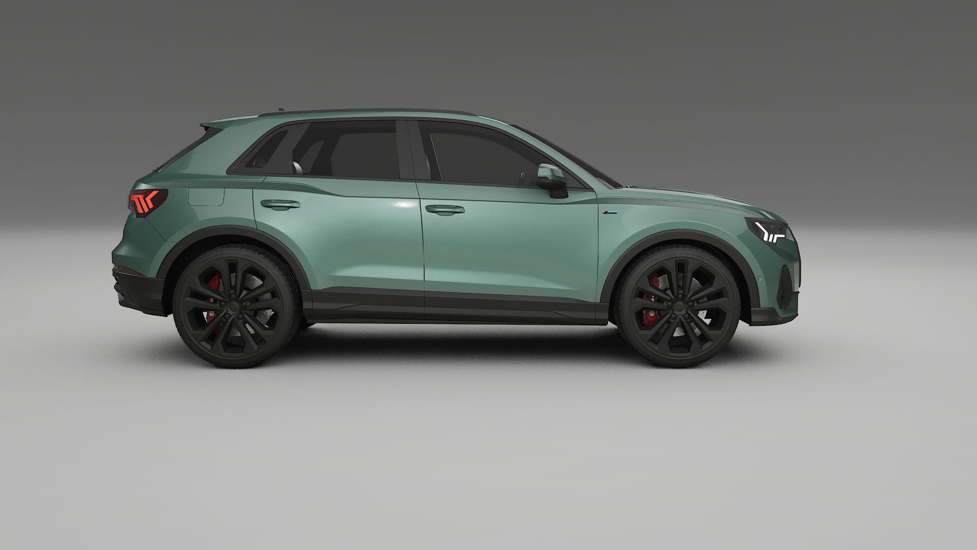 Audi Q3 S Line F3 TPU Lakbeschermingsfolie | EVERGREEN Kleurveranderende PPF – Volledig Voorgesneden Kit