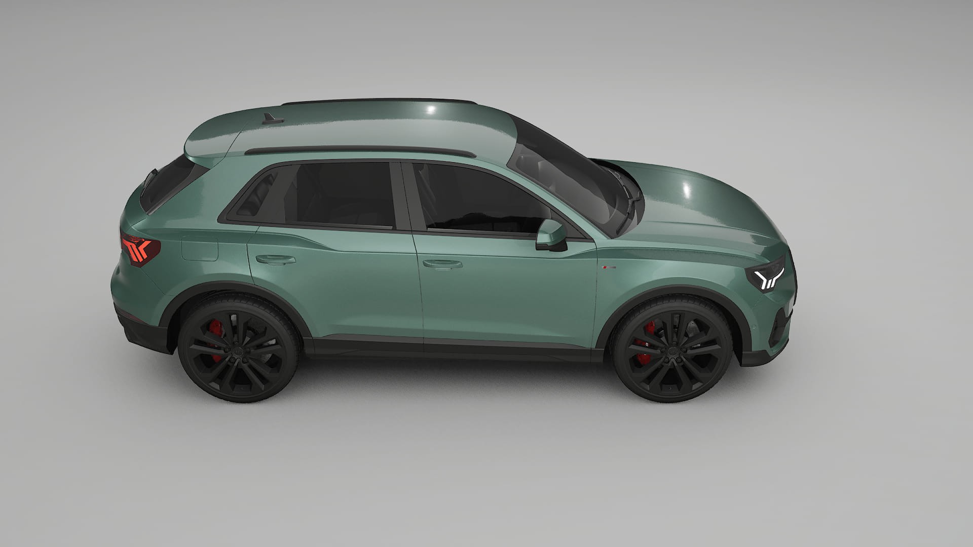 Audi Q3 S Line F3 TPU Lakbeschermingsfolie | EVERGREEN Kleurveranderende PPF – Volledig Voorgesneden Kit