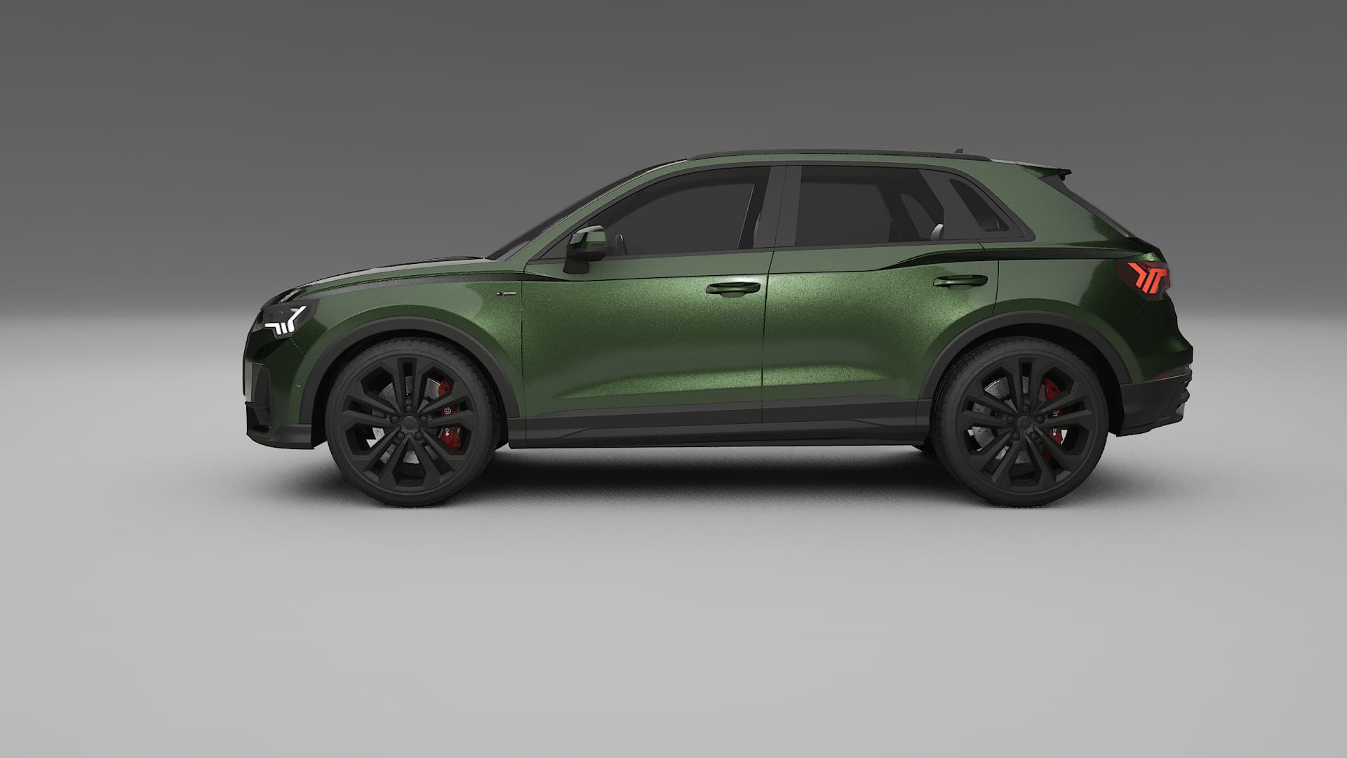Audi Q3 S Line F3 TPU Lakbeschermingsfolie | LAGOON Kleurveranderende PPF – Volledig Voorgesneden Kit