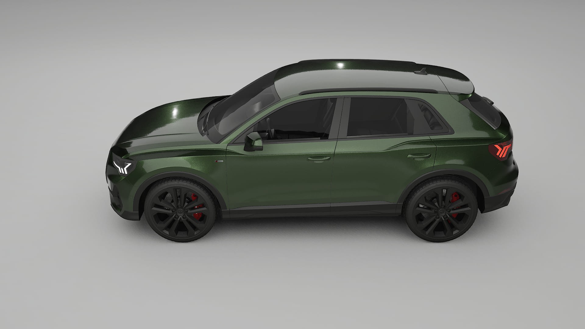 Audi Q3 S Line F3 TPU Lakbeschermingsfolie | LAGOON Kleurveranderende PPF – Volledig Voorgesneden Kit