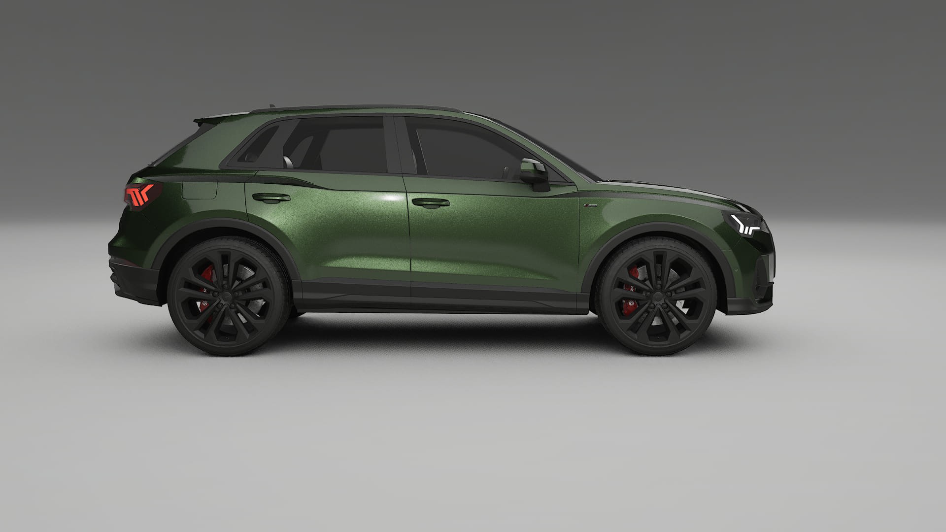 Audi Q3 S Line F3 TPU Lakbeschermingsfolie | LAGOON Kleurveranderende PPF – Volledig Voorgesneden Kit
