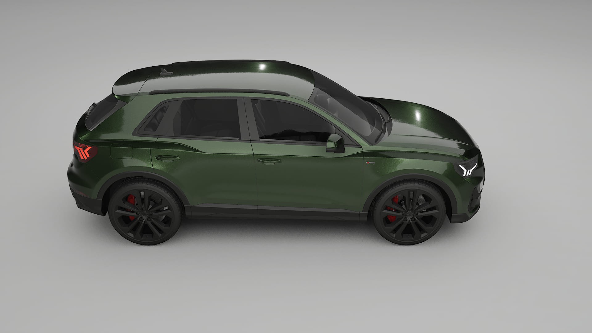 Audi Q3 S Line F3 TPU Lakbeschermingsfolie | LAGOON Kleurveranderende PPF – Volledig Voorgesneden Kit