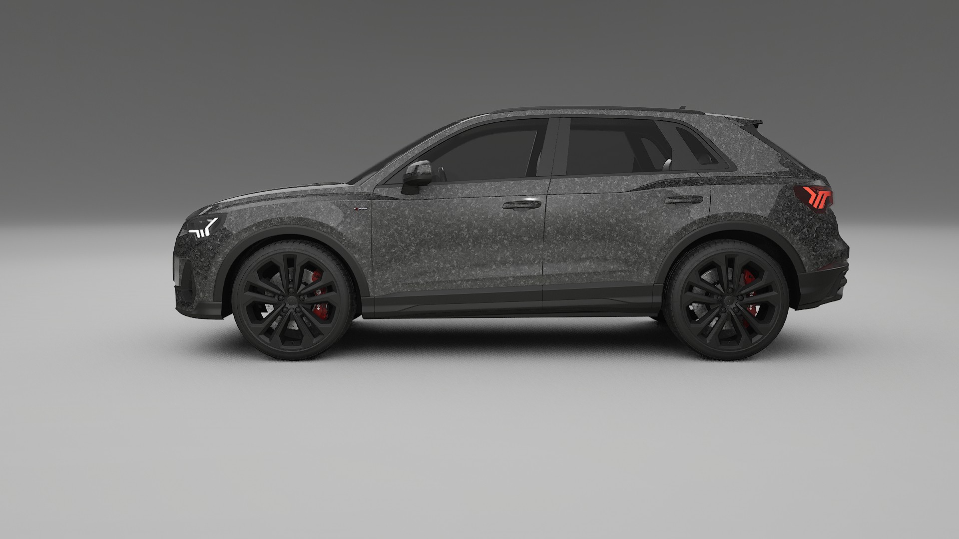 Audi Q3 S Line F3 TPU Lakbeschermingsfolie | FORGED S Kleurveranderende PPF – Volledig Voorgesneden Kit