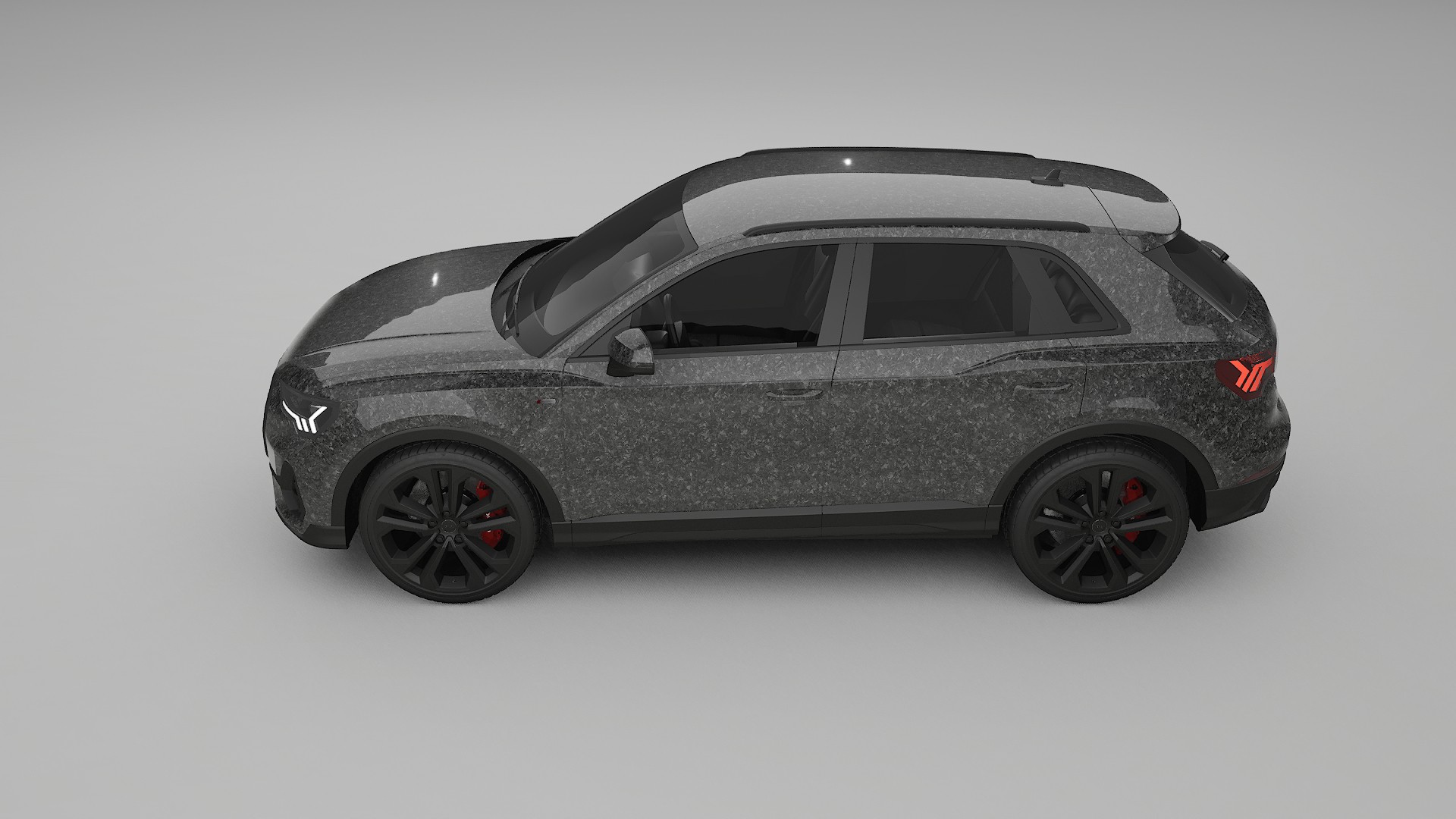 Audi Q3 S Line F3 TPU Lakbeschermingsfolie | FORGED S Kleurveranderende PPF – Volledig Voorgesneden Kit