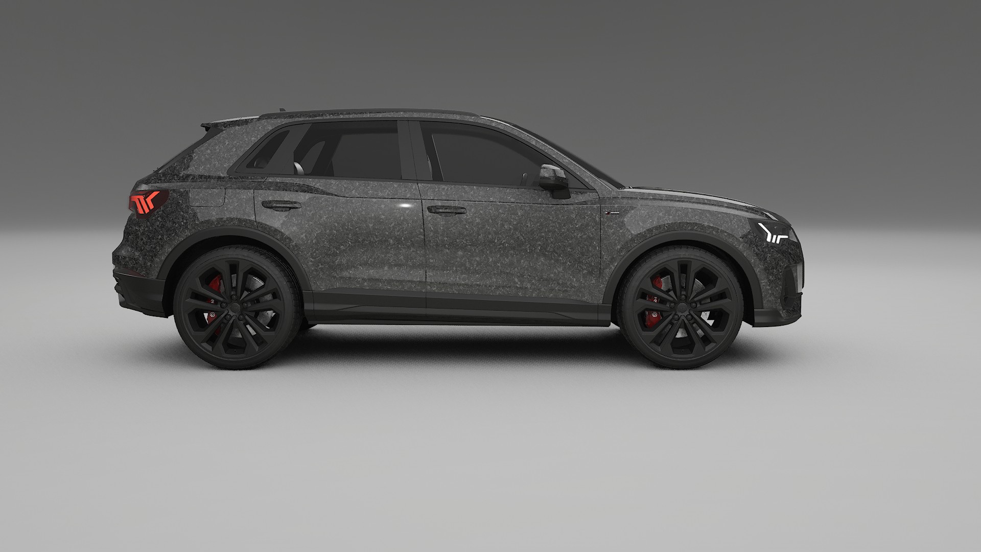 Audi Q3 S Line F3 TPU Lakbeschermingsfolie | FORGED S Kleurveranderende PPF – Volledig Voorgesneden Kit
