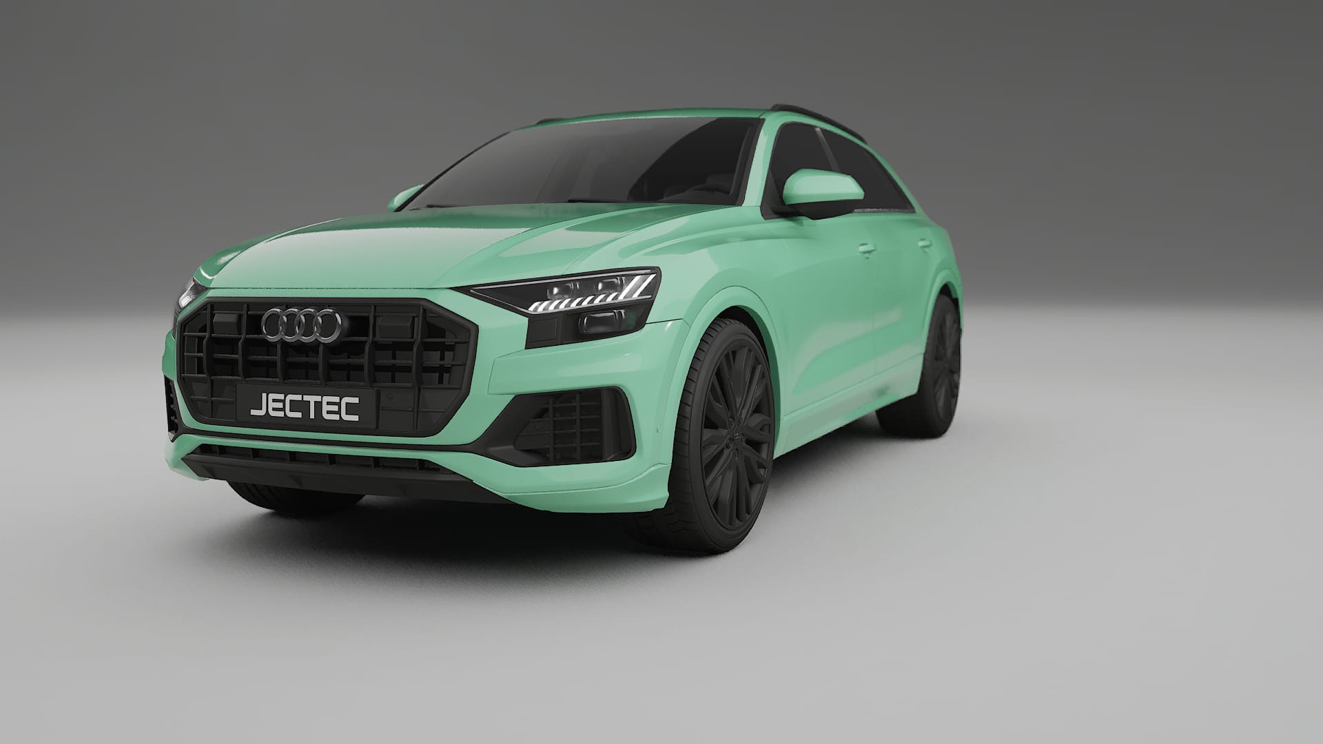 Audi Q8 F1 prefacelift pre LCI TPU Lakbeschermingsfolie | DUSTY Kleurveranderende PPF – Volledig Voorgesneden Kit