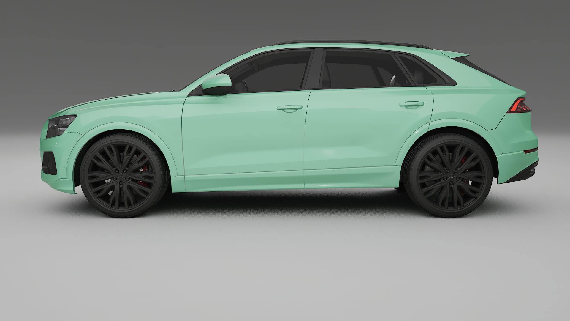 Audi Q8 F1 prefacelift pre LCI TPU Lakbeschermingsfolie | DUSTY Kleurveranderende PPF – Volledig Voorgesneden Kit