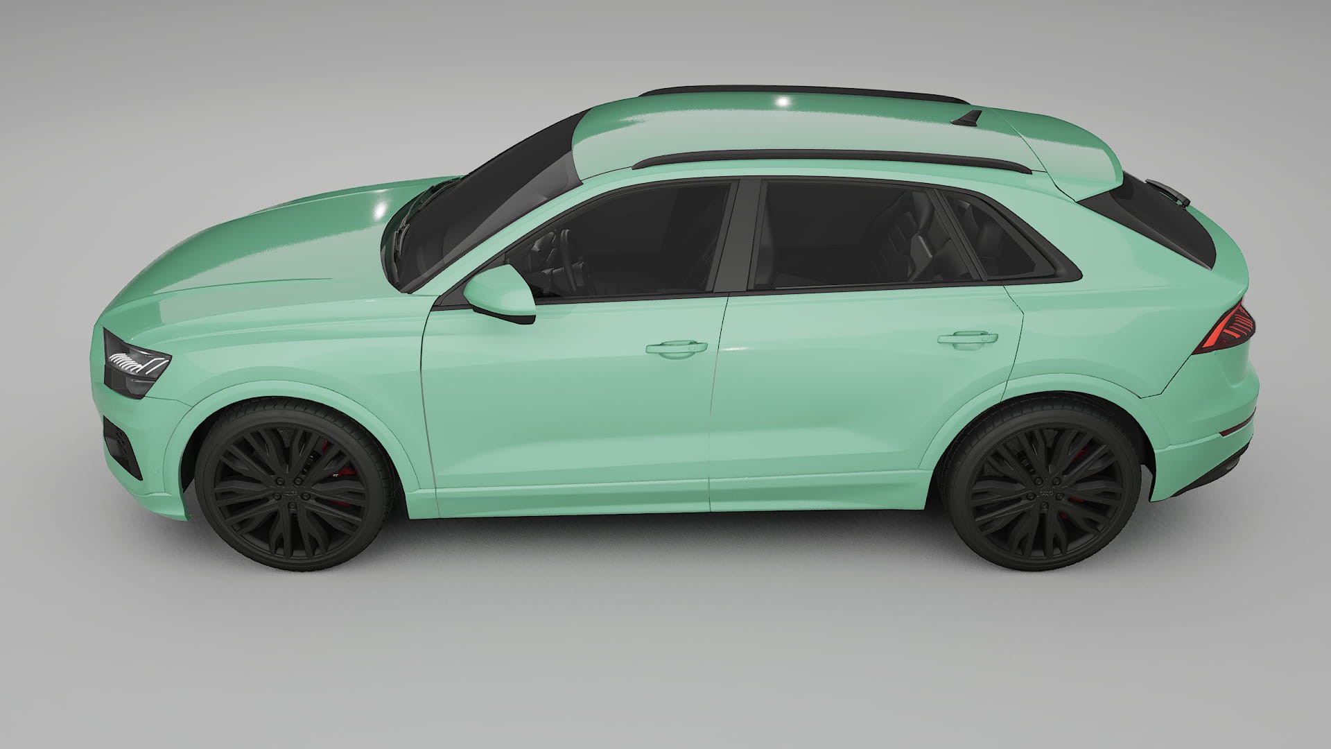 Audi Q8 F1 prefacelift pre LCI TPU Lakbeschermingsfolie | DUSTY Kleurveranderende PPF – Volledig Voorgesneden Kit