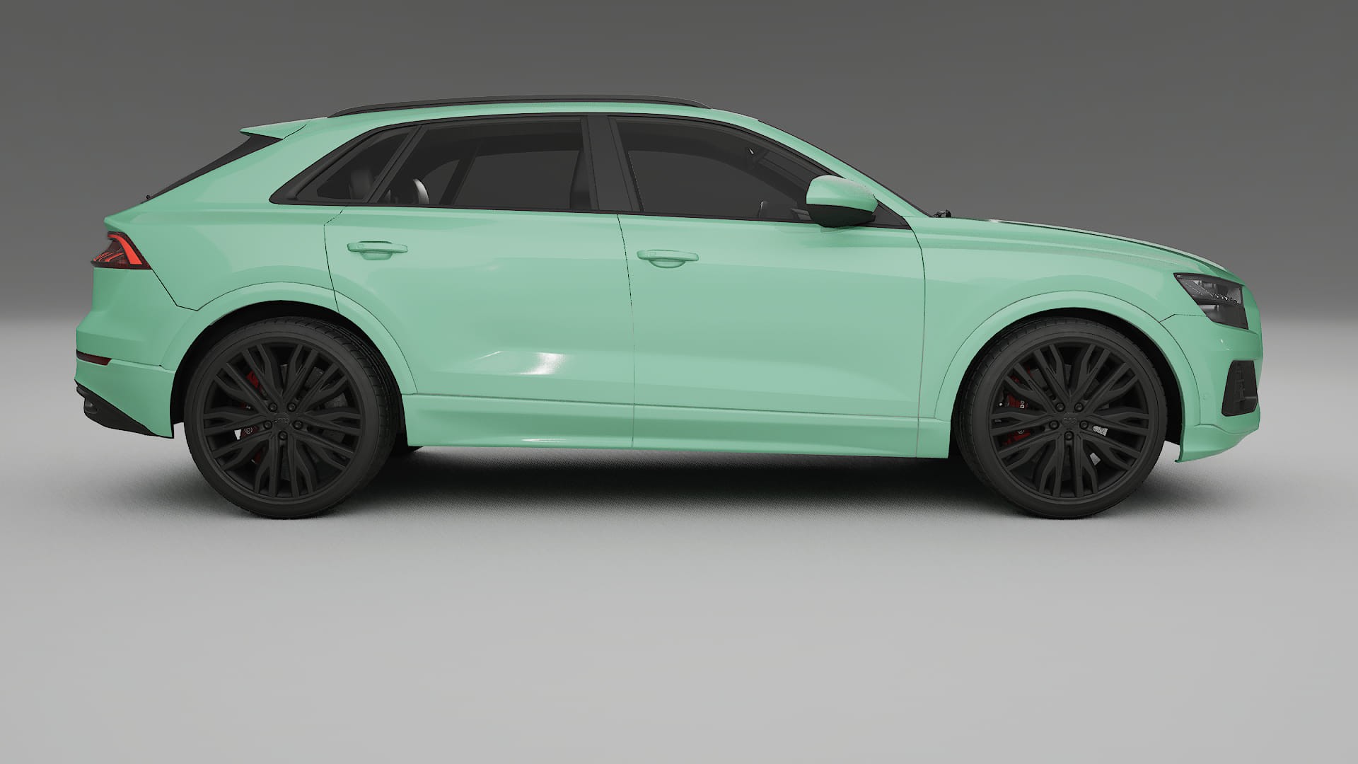 Audi Q8 F1 prefacelift pre LCI TPU Lakbeschermingsfolie | DUSTY Kleurveranderende PPF – Volledig Voorgesneden Kit