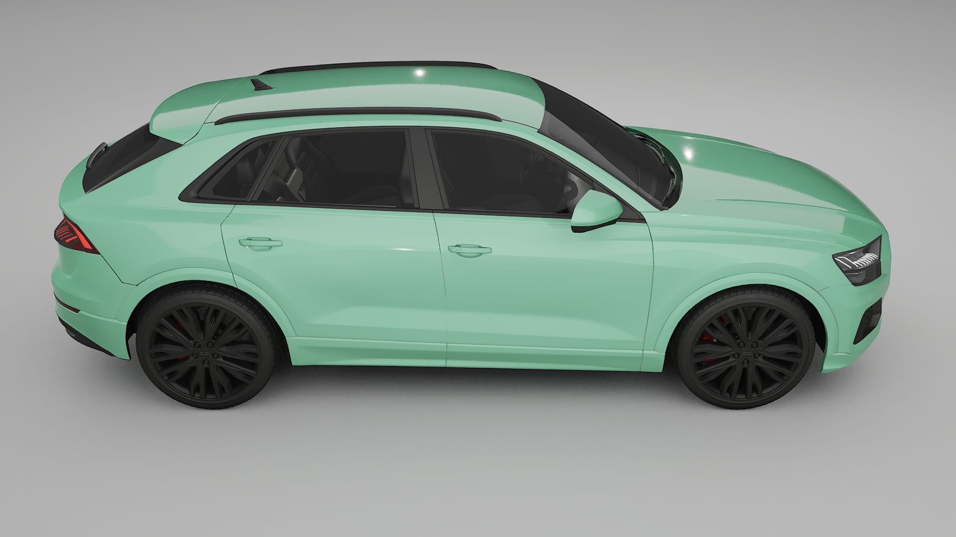 Audi Q8 F1 prefacelift pre LCI TPU Lakbeschermingsfolie | DUSTY Kleurveranderende PPF – Volledig Voorgesneden Kit