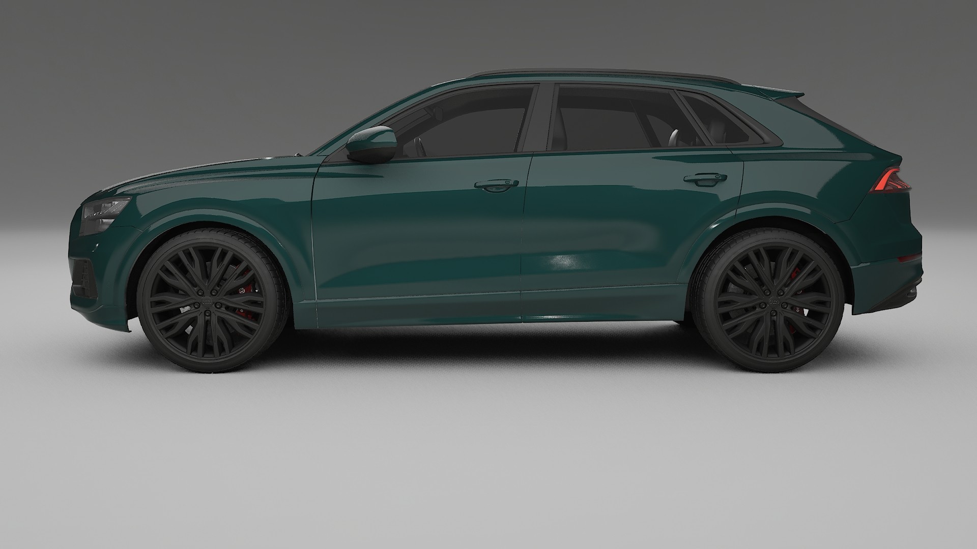 Audi Q8 F1 prefacelift pre LCI TPU Lakbeschermingsfolie | INFERNO Kleurveranderende PPF – Volledig Voorgesneden Kit