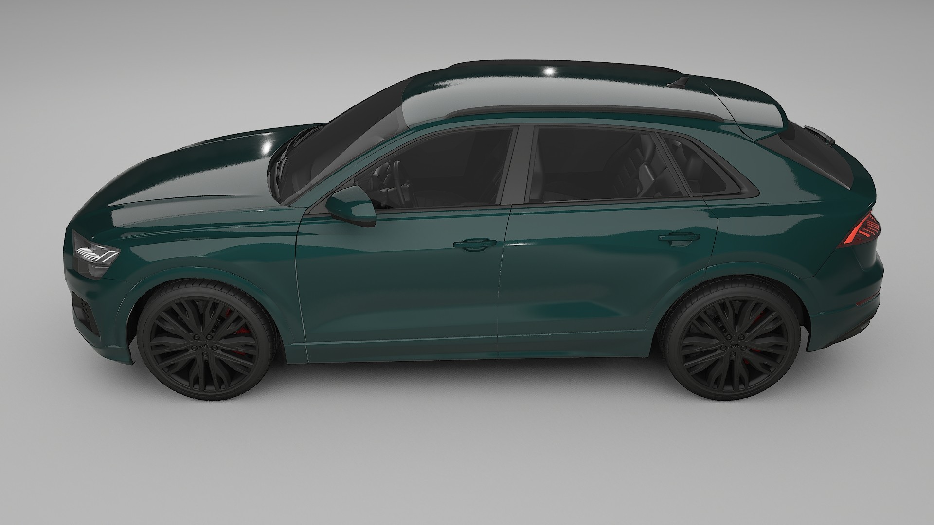 Audi Q8 F1 prefacelift pre LCI TPU Lakbeschermingsfolie | INFERNO Kleurveranderende PPF – Volledig Voorgesneden Kit