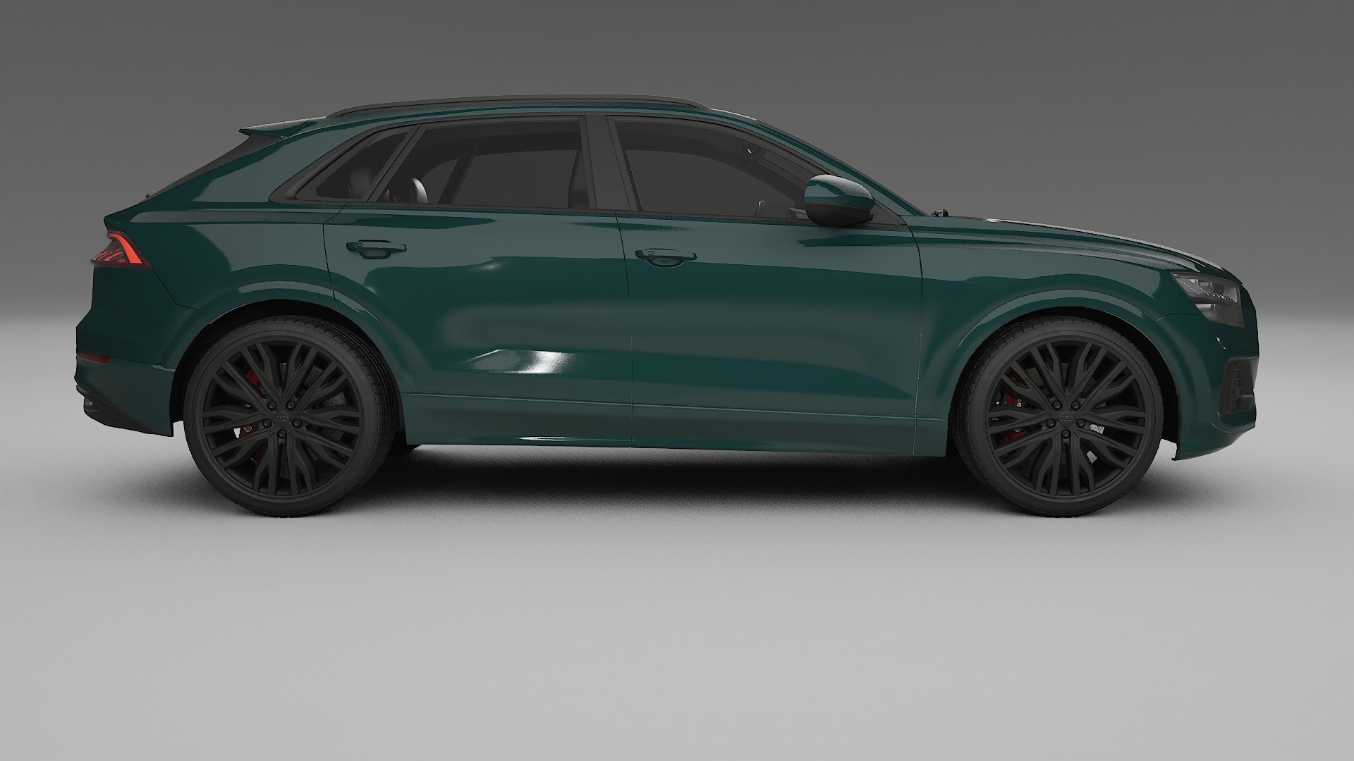 Audi Q8 F1 prefacelift pre LCI TPU Lakbeschermingsfolie | INFERNO Kleurveranderende PPF – Volledig Voorgesneden Kit
