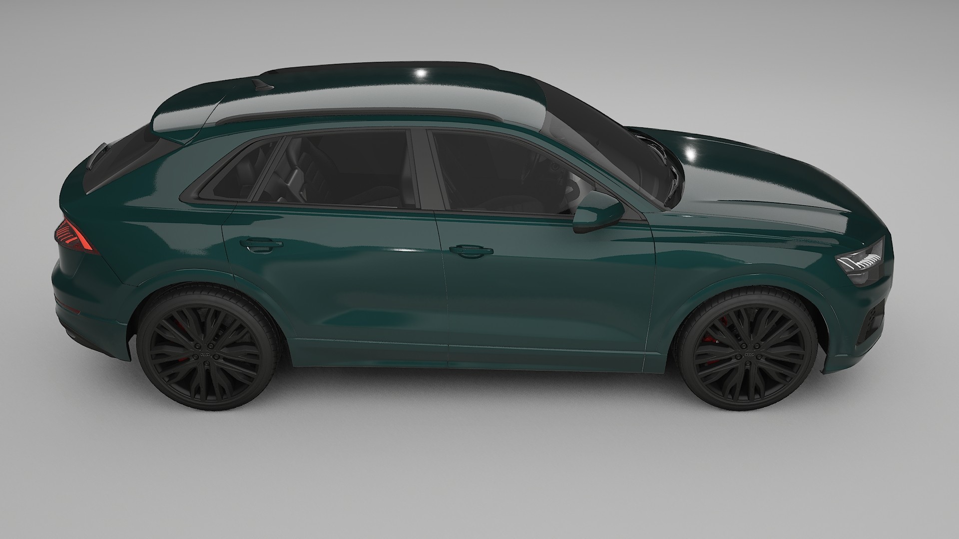 Audi Q8 F1 prefacelift pre LCI TPU Lakbeschermingsfolie | INFERNO Kleurveranderende PPF – Volledig Voorgesneden Kit