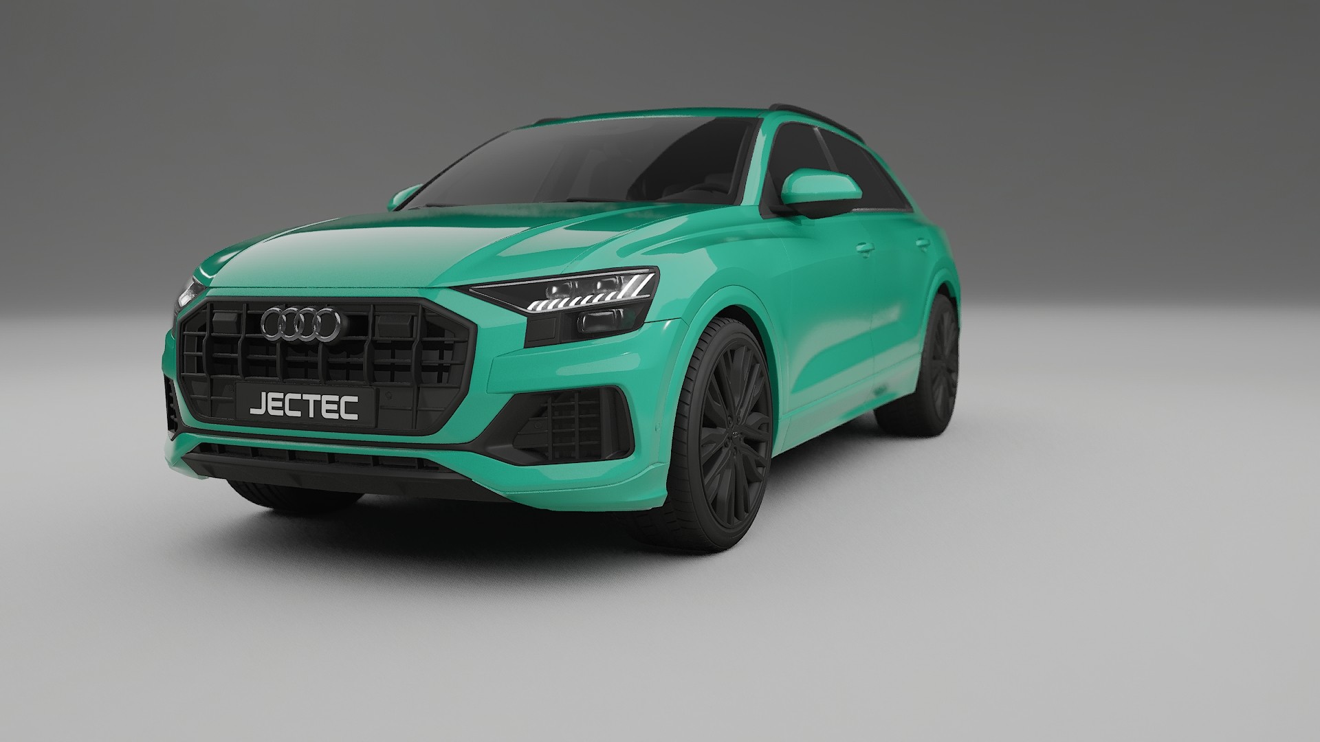 Audi Q8 F1 prefacelift pre LCI TPU Lakbeschermingsfolie | JEWEL Kleurveranderende PPF – Volledig Voorgesneden Kit
