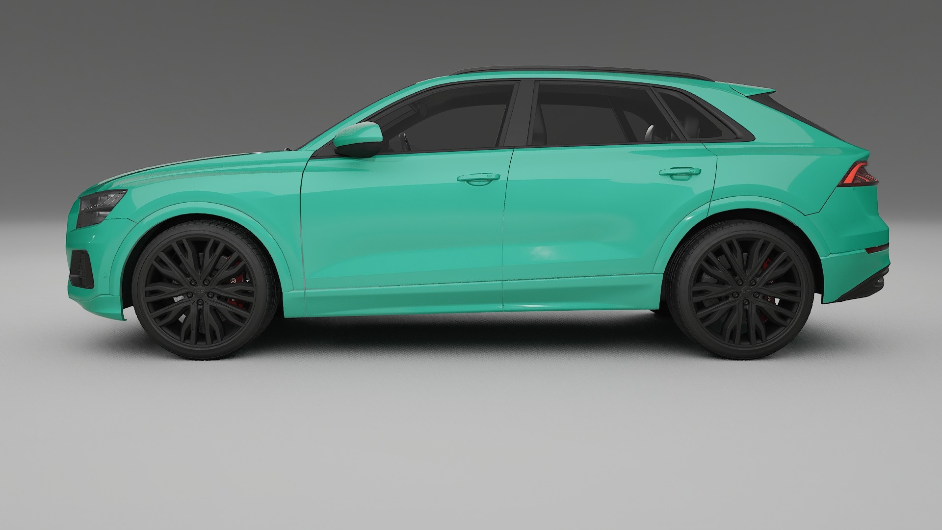 Audi Q8 F1 prefacelift pre LCI TPU Lakbeschermingsfolie | JEWEL Kleurveranderende PPF – Volledig Voorgesneden Kit