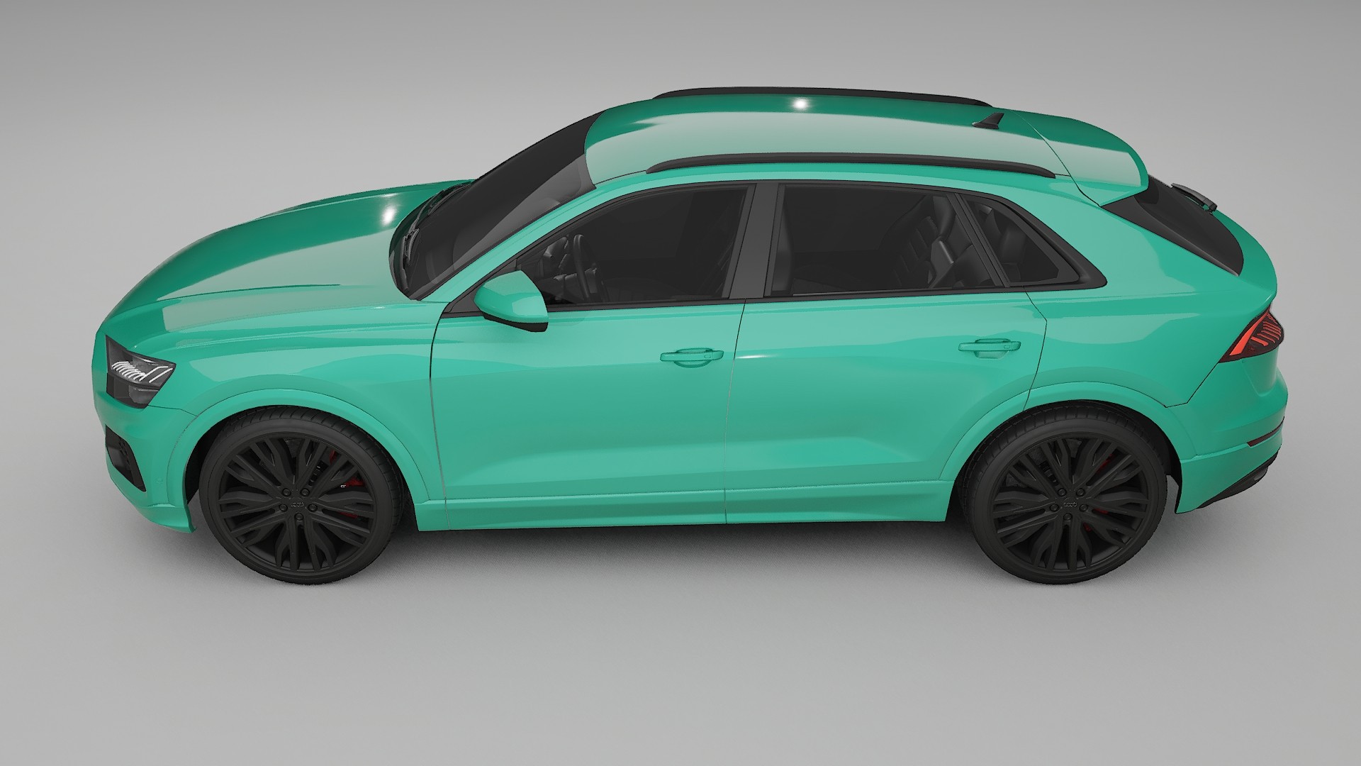 Audi Q8 F1 prefacelift pre LCI TPU Lakbeschermingsfolie | JEWEL Kleurveranderende PPF – Volledig Voorgesneden Kit