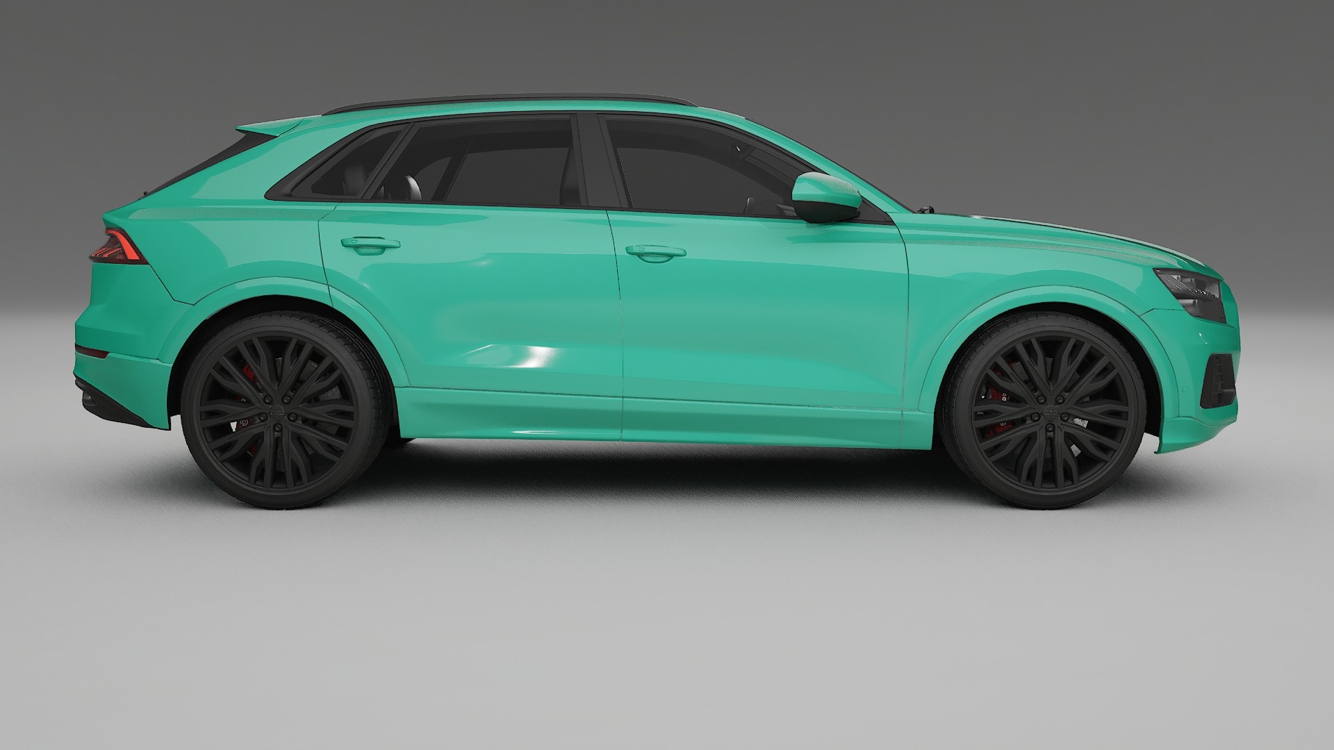 Audi Q8 F1 prefacelift pre LCI TPU Lakbeschermingsfolie | JEWEL Kleurveranderende PPF – Volledig Voorgesneden Kit