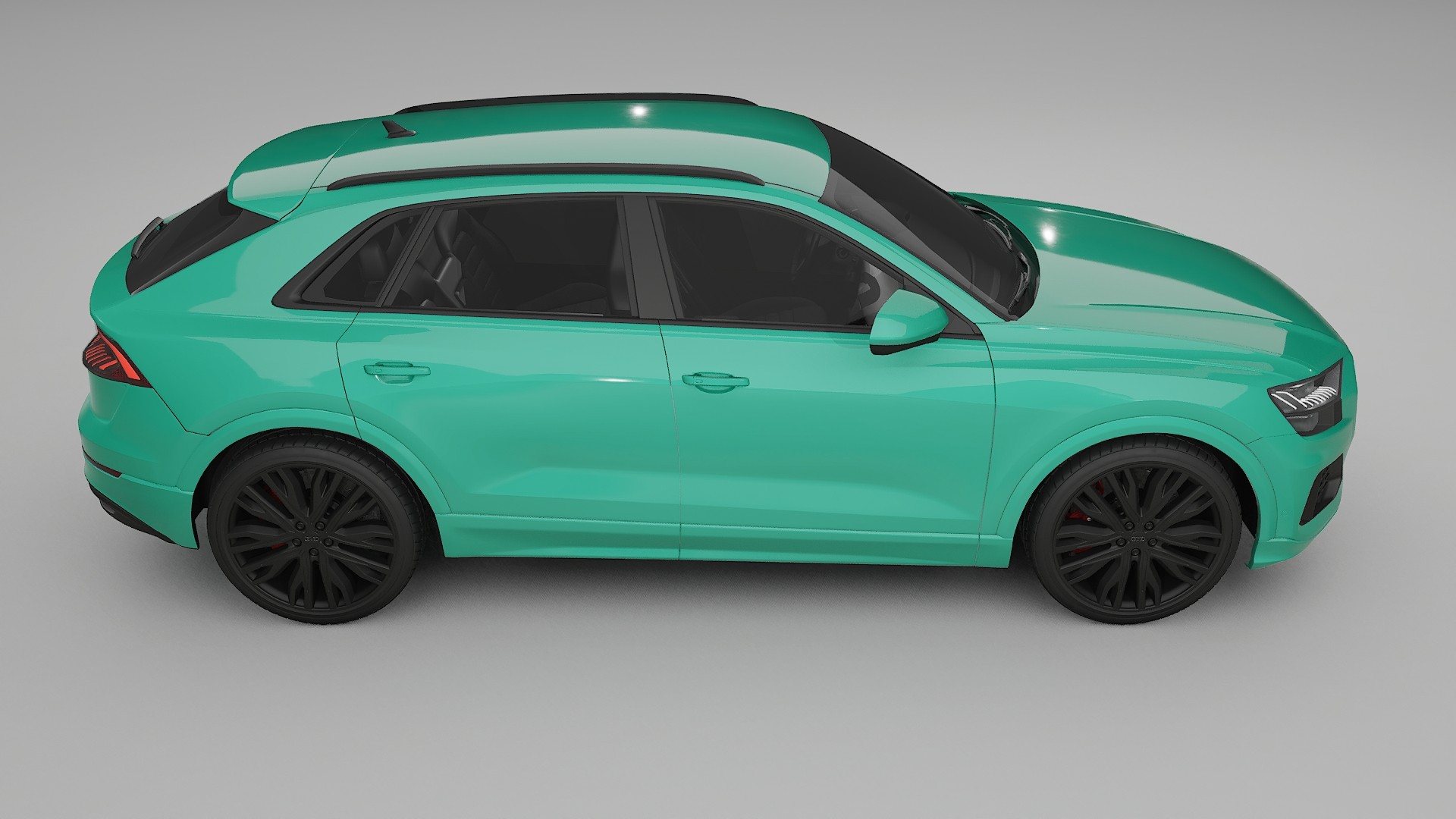 Audi Q8 F1 prefacelift pre LCI TPU Lakbeschermingsfolie | JEWEL Kleurveranderende PPF – Volledig Voorgesneden Kit