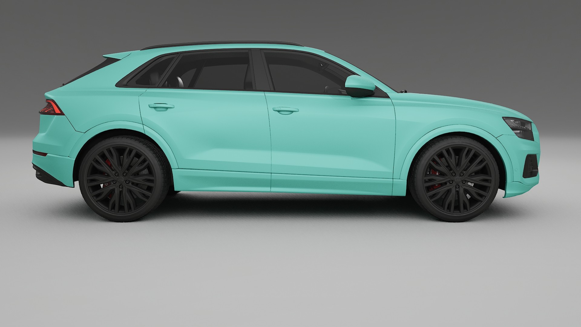 Audi Q8 F1 prefacelift pre LCI TPU Lakbeschermingsfolie | FROST Kleurveranderende PPF – Volledig Voorgesneden Kit