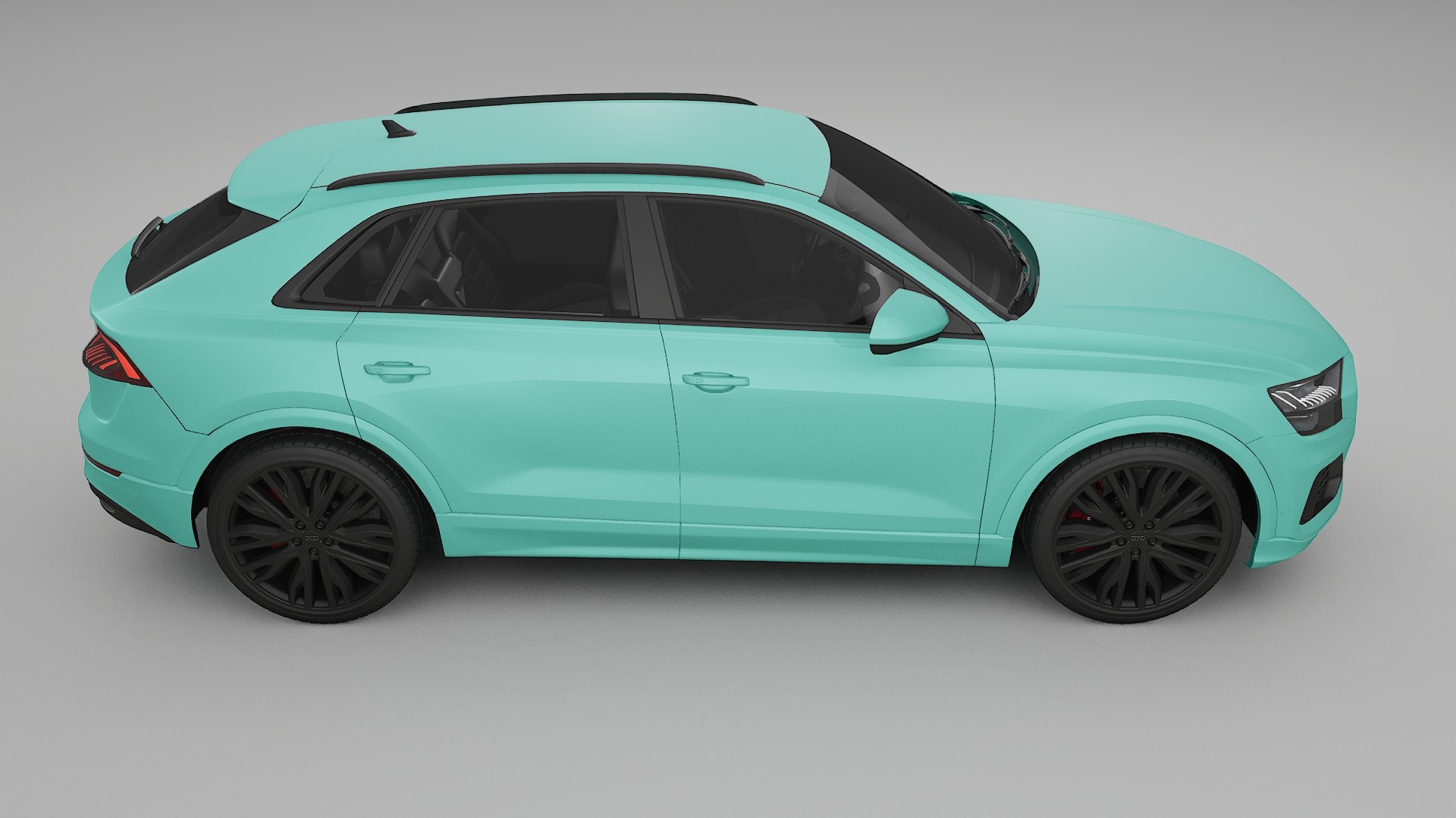 Audi Q8 F1 prefacelift pre LCI TPU Lakbeschermingsfolie | FROST Kleurveranderende PPF – Volledig Voorgesneden Kit