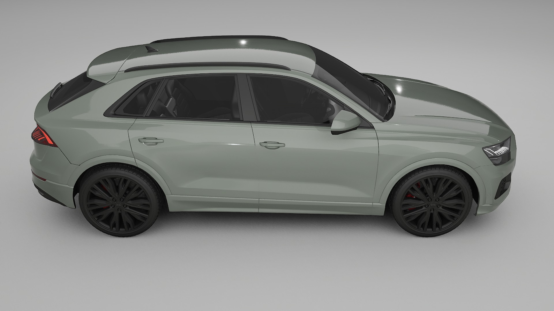 Audi Q8 F1 prefacelift pre LCI TPU Lakbeschermingsfolie | SLATE Kleurveranderende PPF – Volledig Voorgesneden Kit