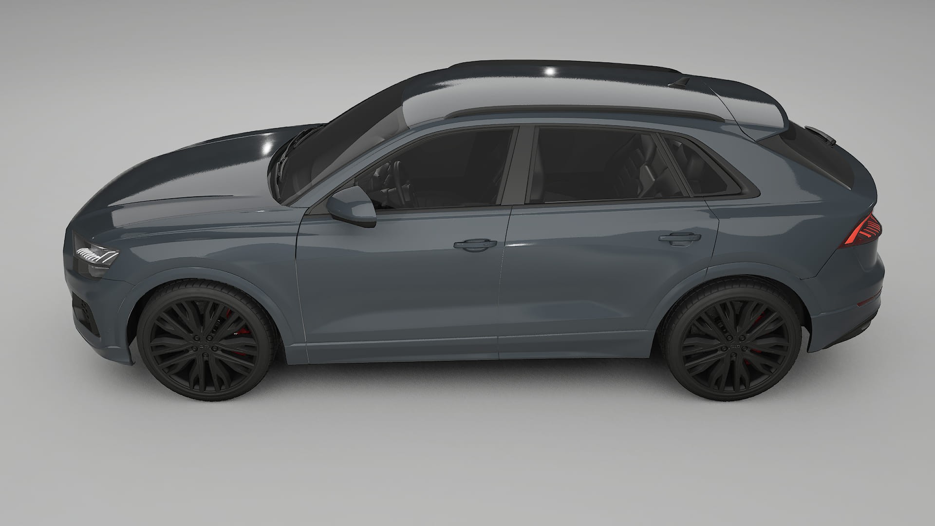 Audi Q8 F1 prefacelift pre LCI TPU Lakbeschermingsfolie | GRANITE Kleurveranderende PPF – Volledig Voorgesneden Kit