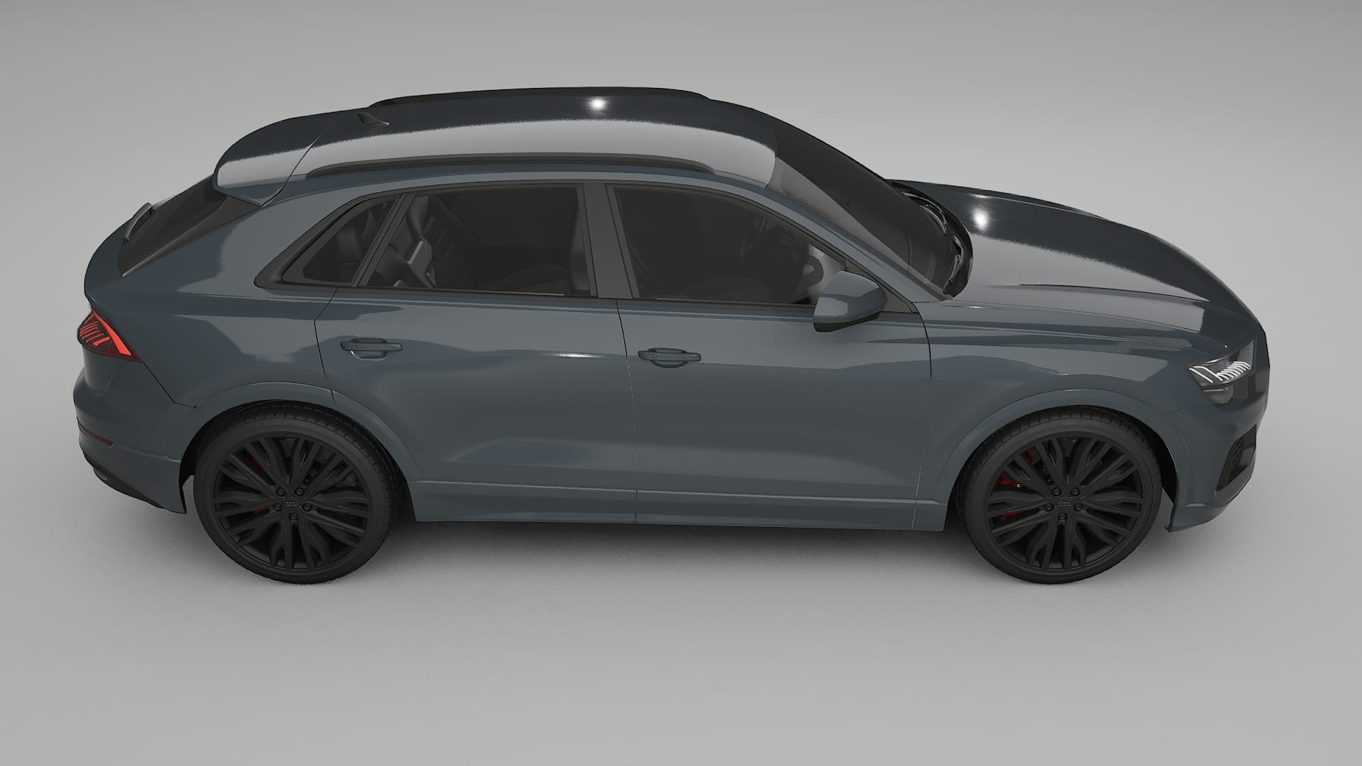 Audi Q8 F1 prefacelift pre LCI TPU Lakbeschermingsfolie | GRANITE Kleurveranderende PPF – Volledig Voorgesneden Kit