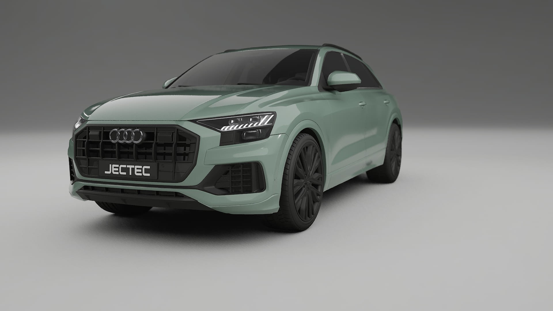 Audi Q8 F1 prefacelift pre LCI TPU Lakbeschermingsfolie | CINDER Kleurveranderende PPF – Volledig Voorgesneden Kit