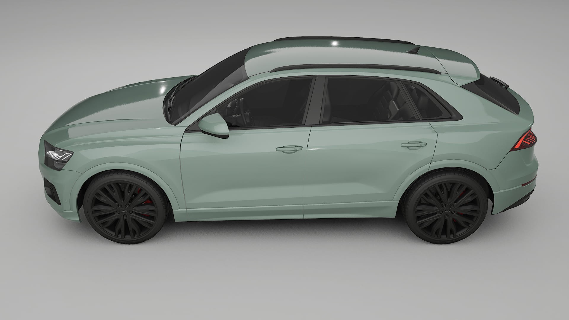 Audi Q8 F1 prefacelift pre LCI TPU Lakbeschermingsfolie | CINDER Kleurveranderende PPF – Volledig Voorgesneden Kit