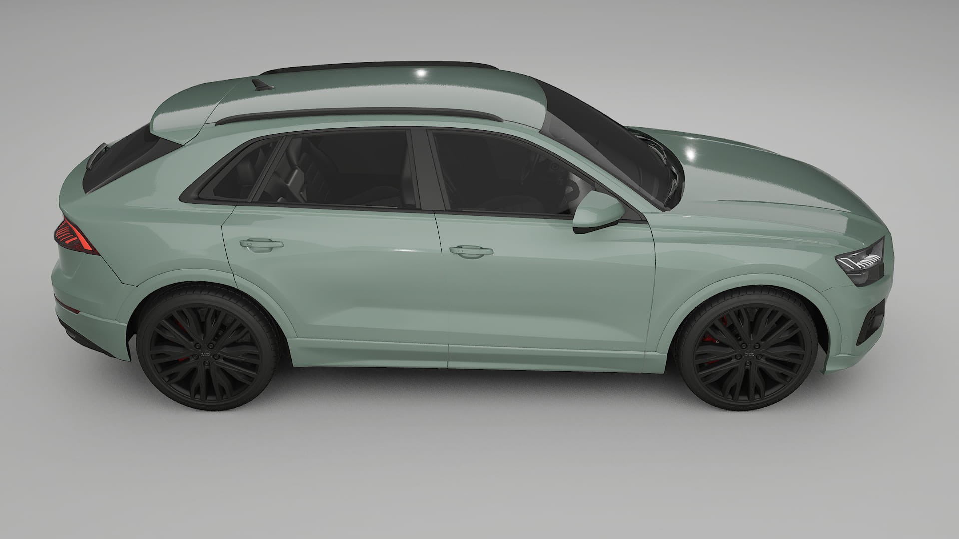 Audi Q8 F1 prefacelift pre LCI TPU Lakbeschermingsfolie | CINDER Kleurveranderende PPF – Volledig Voorgesneden Kit