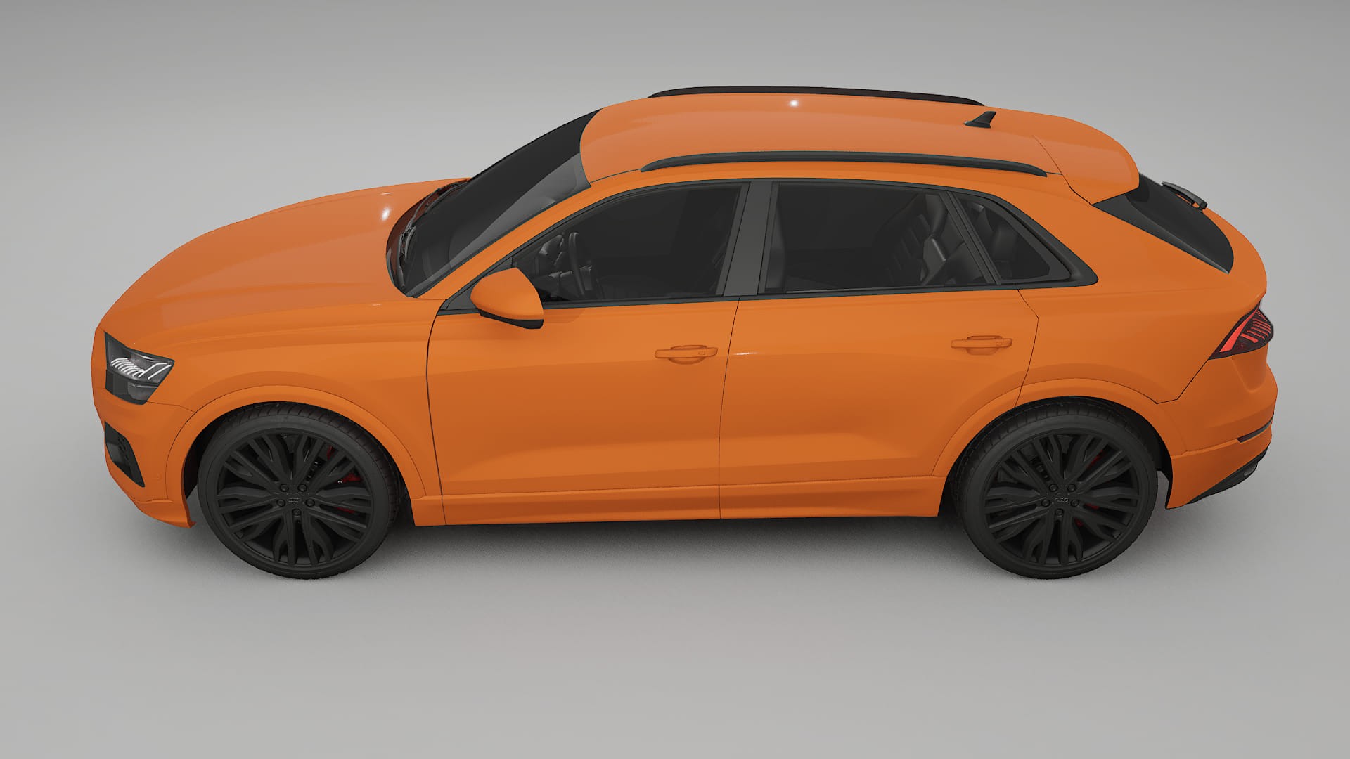 Audi Q8 F1 prefacelift pre LCI TPU Lakbeschermingsfolie | ROCKET Kleurveranderende PPF – Volledig Voorgesneden Kit