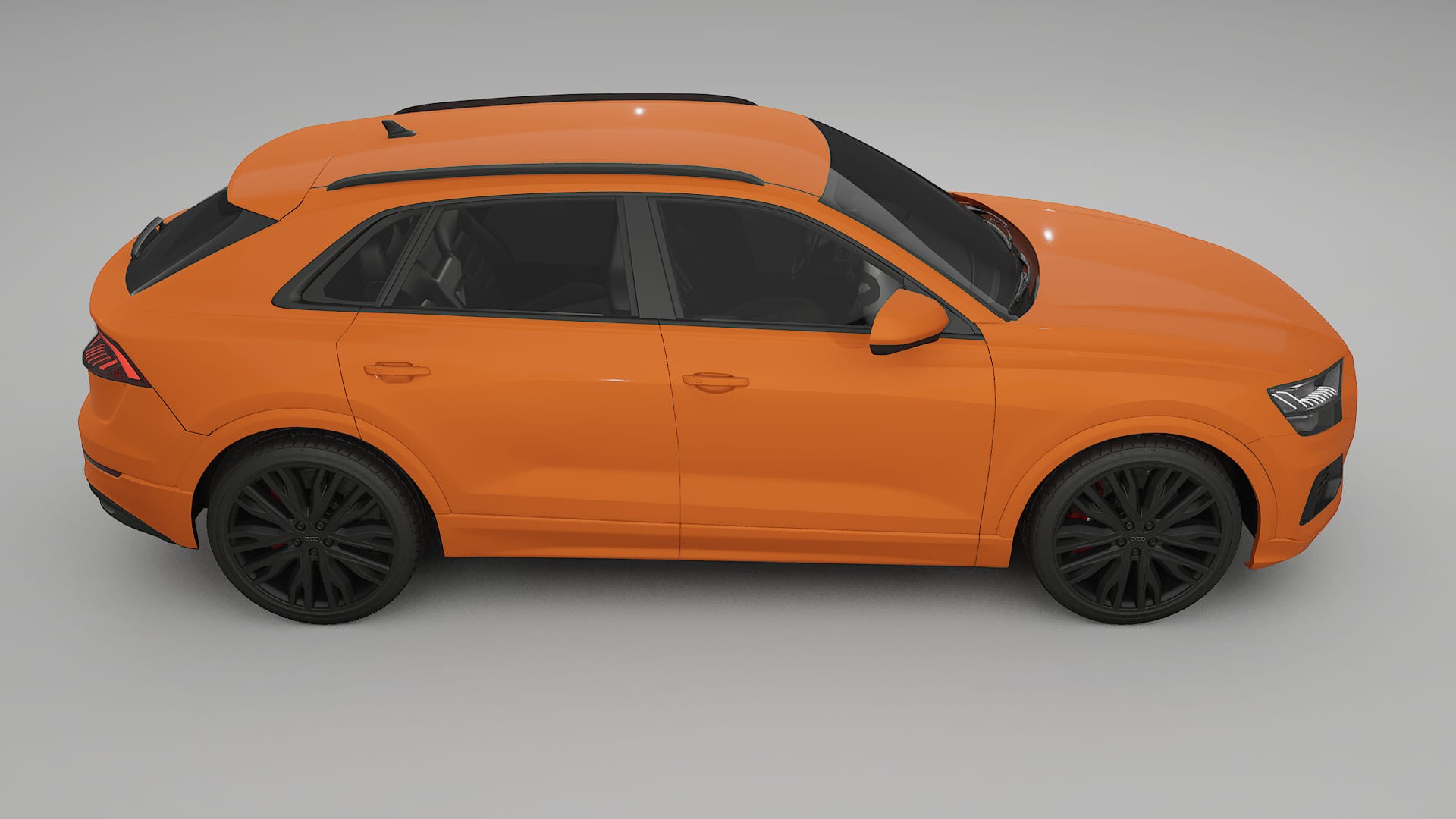 Audi Q8 F1 prefacelift pre LCI TPU Lakbeschermingsfolie | ROCKET Kleurveranderende PPF – Volledig Voorgesneden Kit
