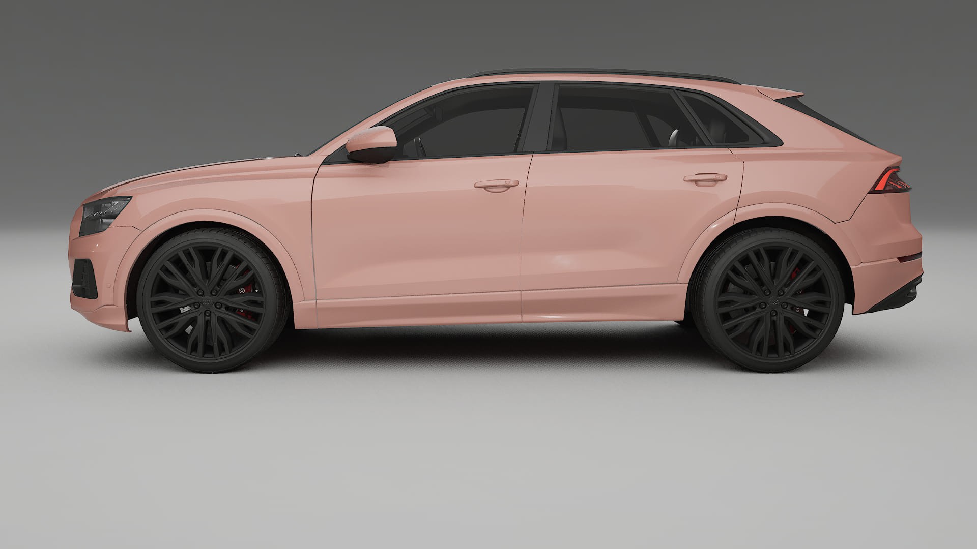 Audi Q8 F1 prefacelift pre LCI TPU Lakbeschermingsfolie | BLUSH Kleurveranderende PPF – Volledig Voorgesneden Kit