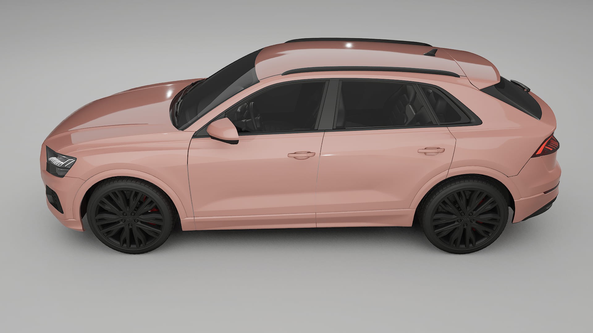 Audi Q8 F1 prefacelift pre LCI TPU Lakbeschermingsfolie | BLUSH Kleurveranderende PPF – Volledig Voorgesneden Kit